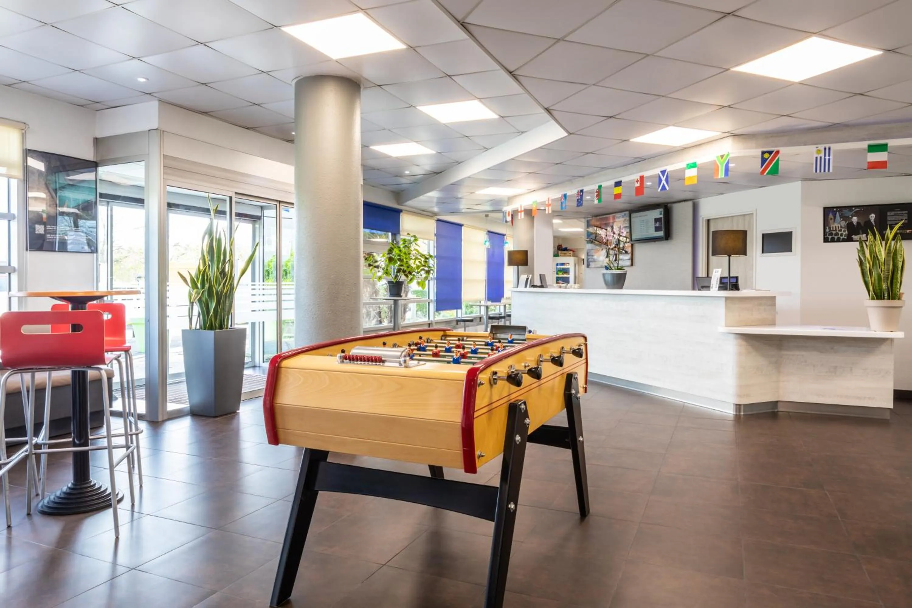 Lobby or reception in ibis budget Roissy CDG Paris Nord 2