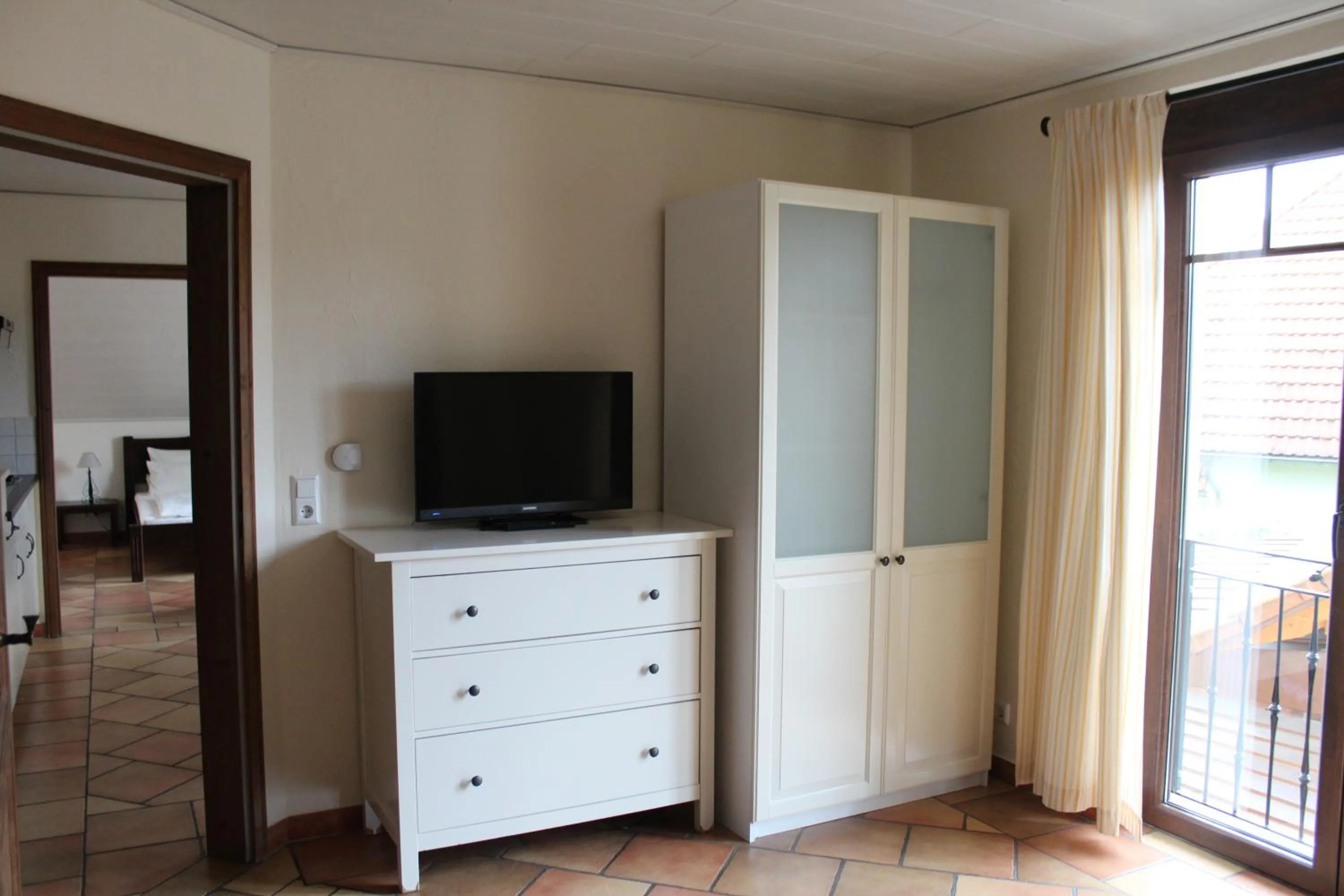 Bed in Pension Vanii, Apartments