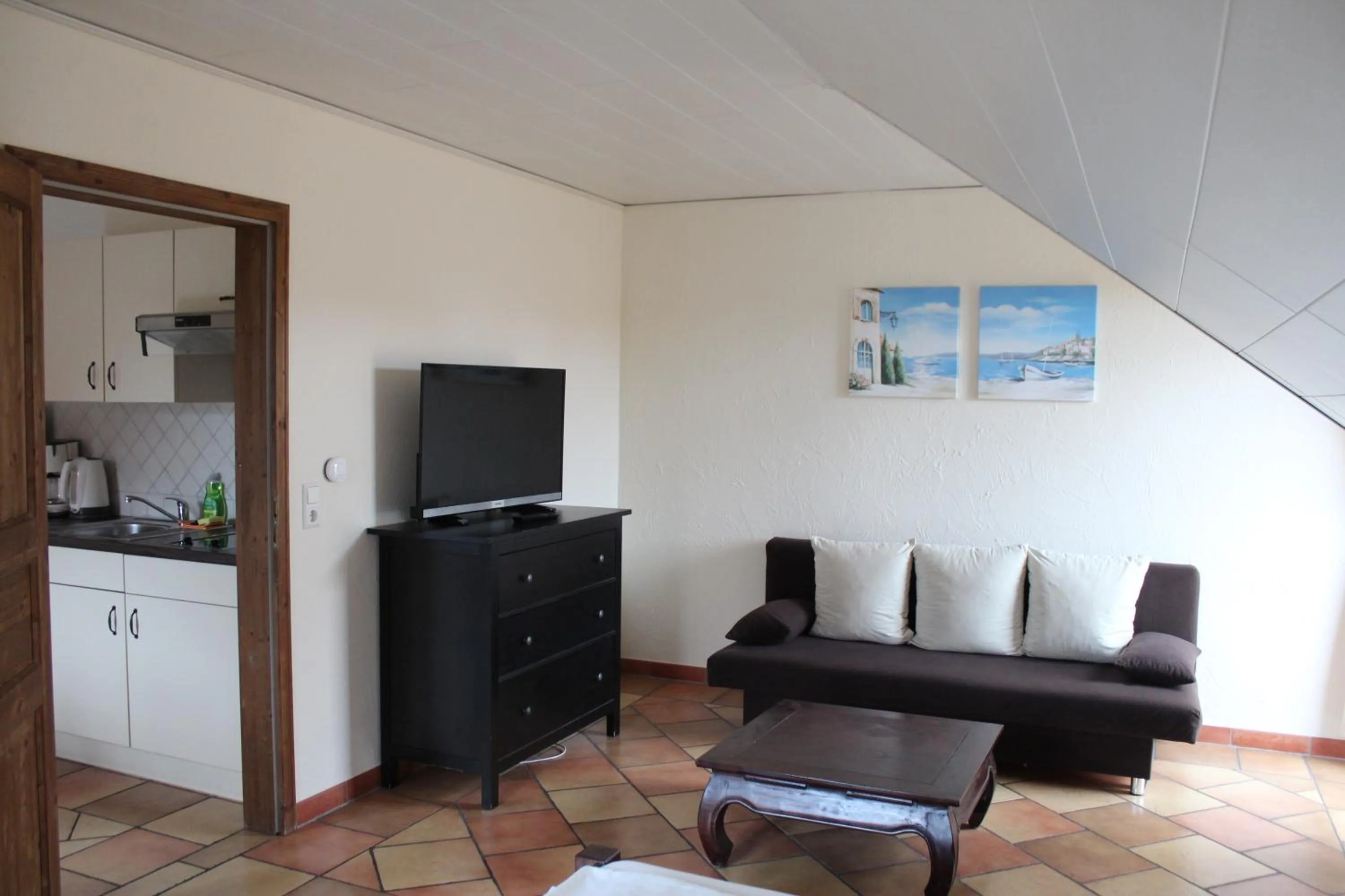 Bed in Pension Vanii, Apartments