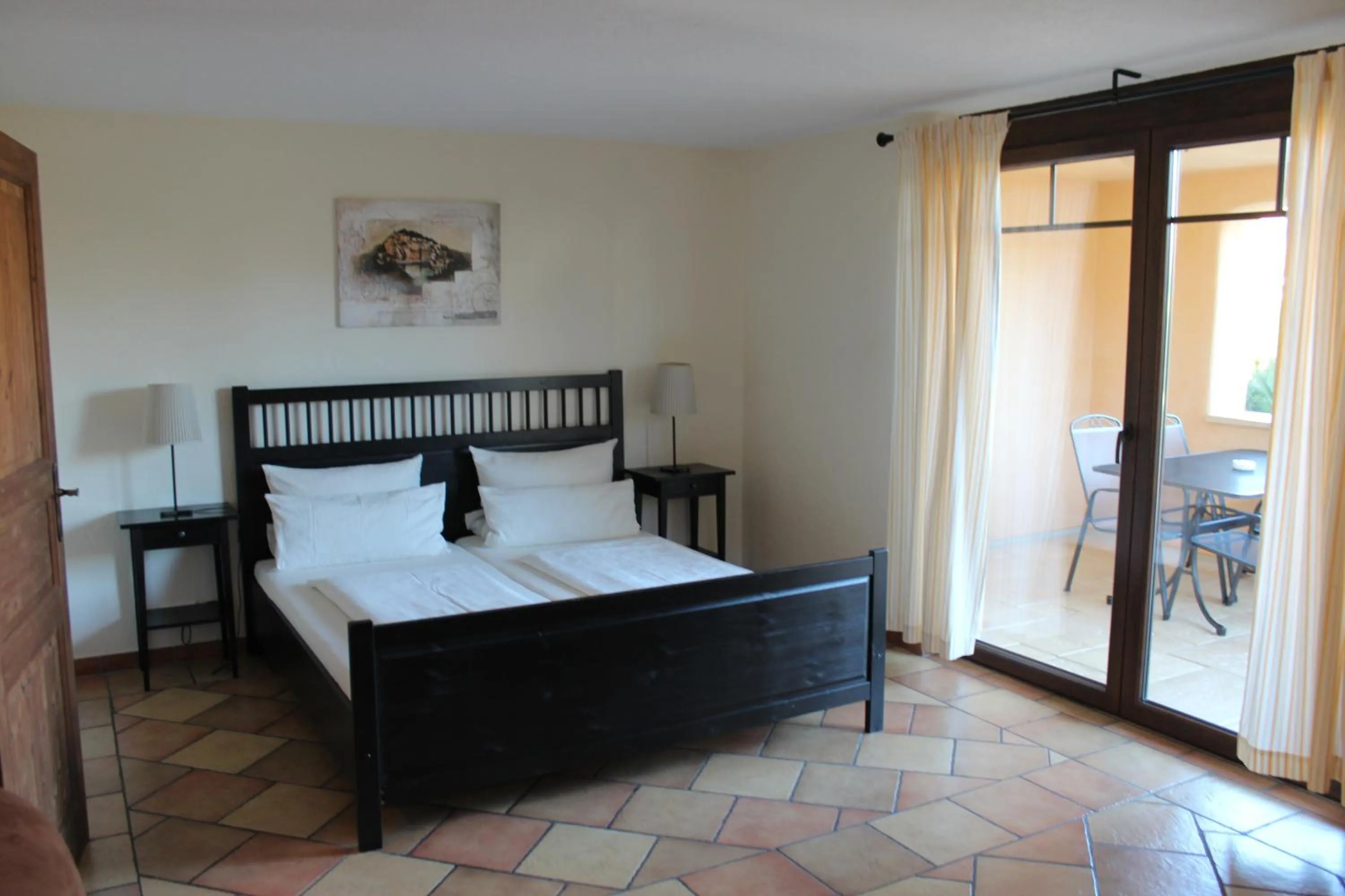 Bed in Pension Vanii, Apartments