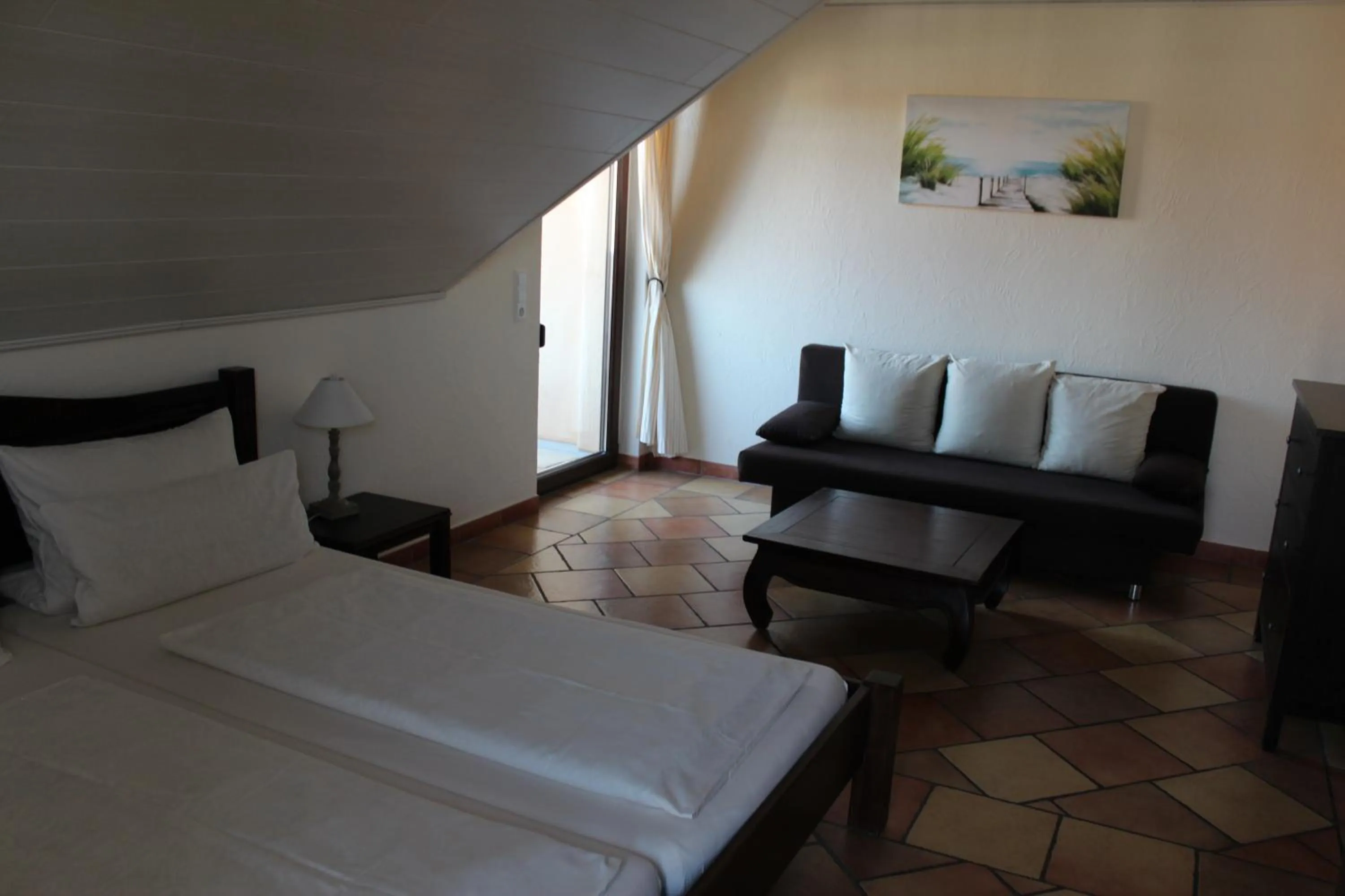 Bed in Pension Vanii, Apartments