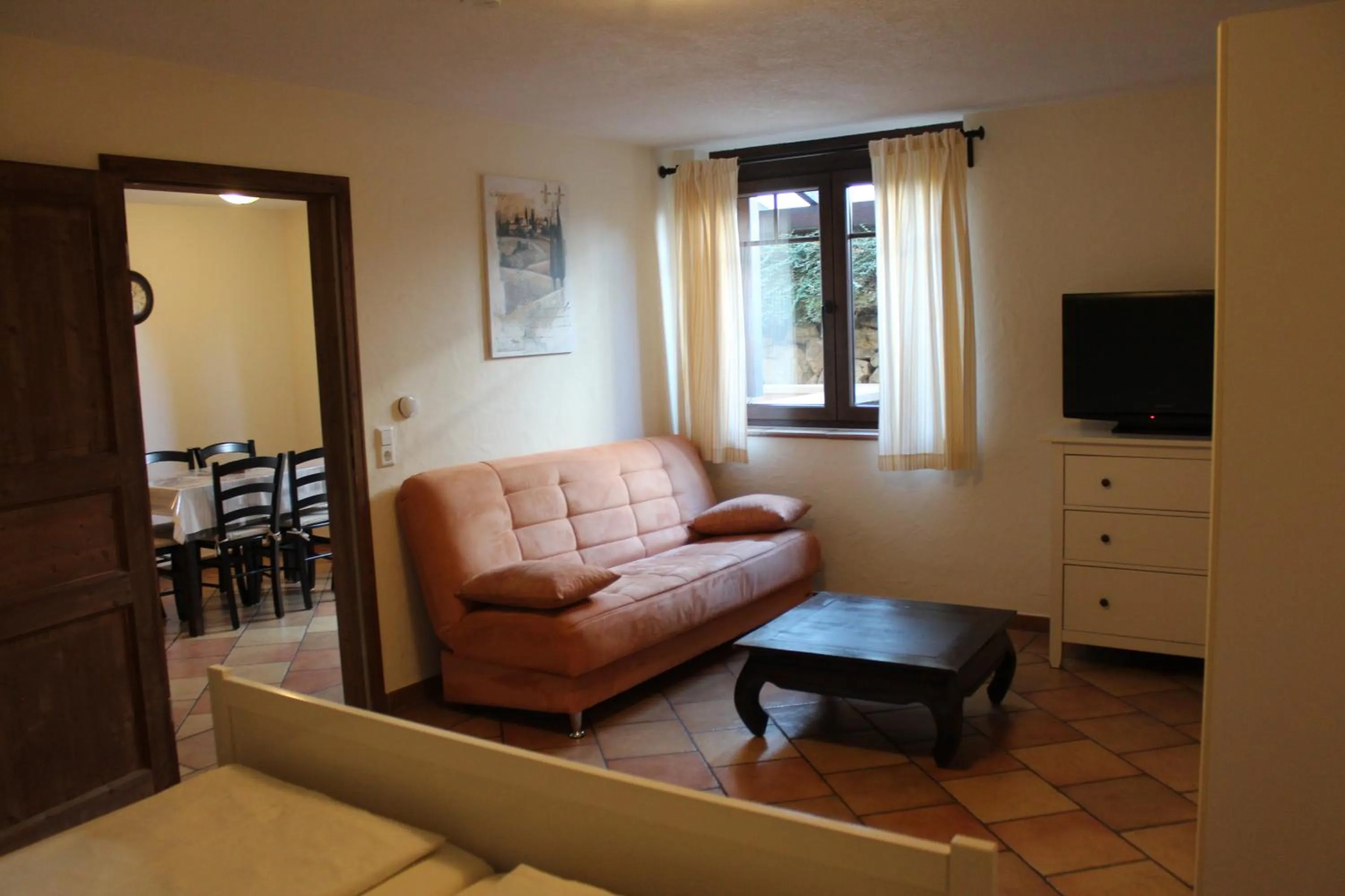 Bed in Pension Vanii, Apartments