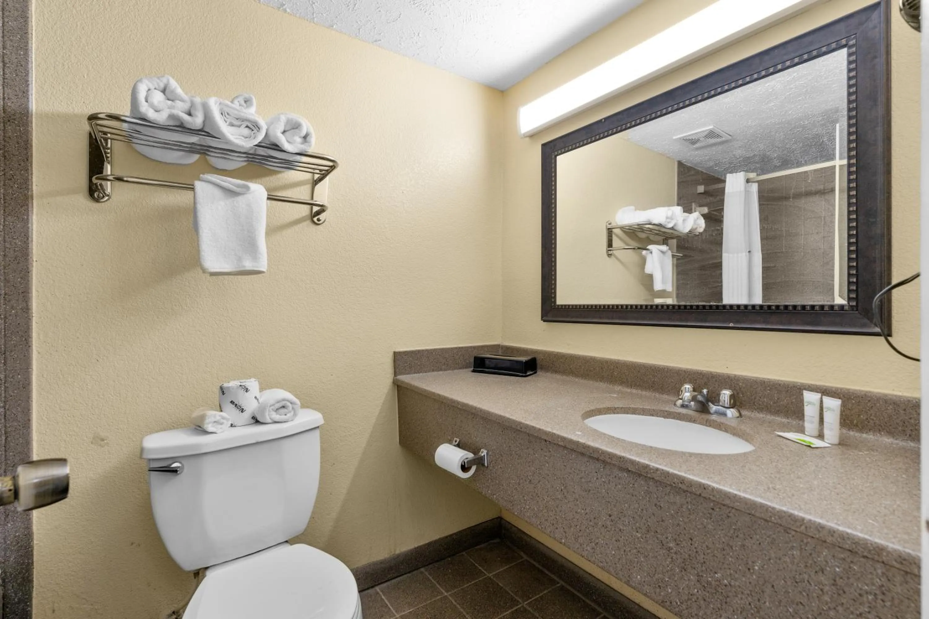 Bathroom in Days Inn by Wyndham Myrtle Beach-Grand Strand