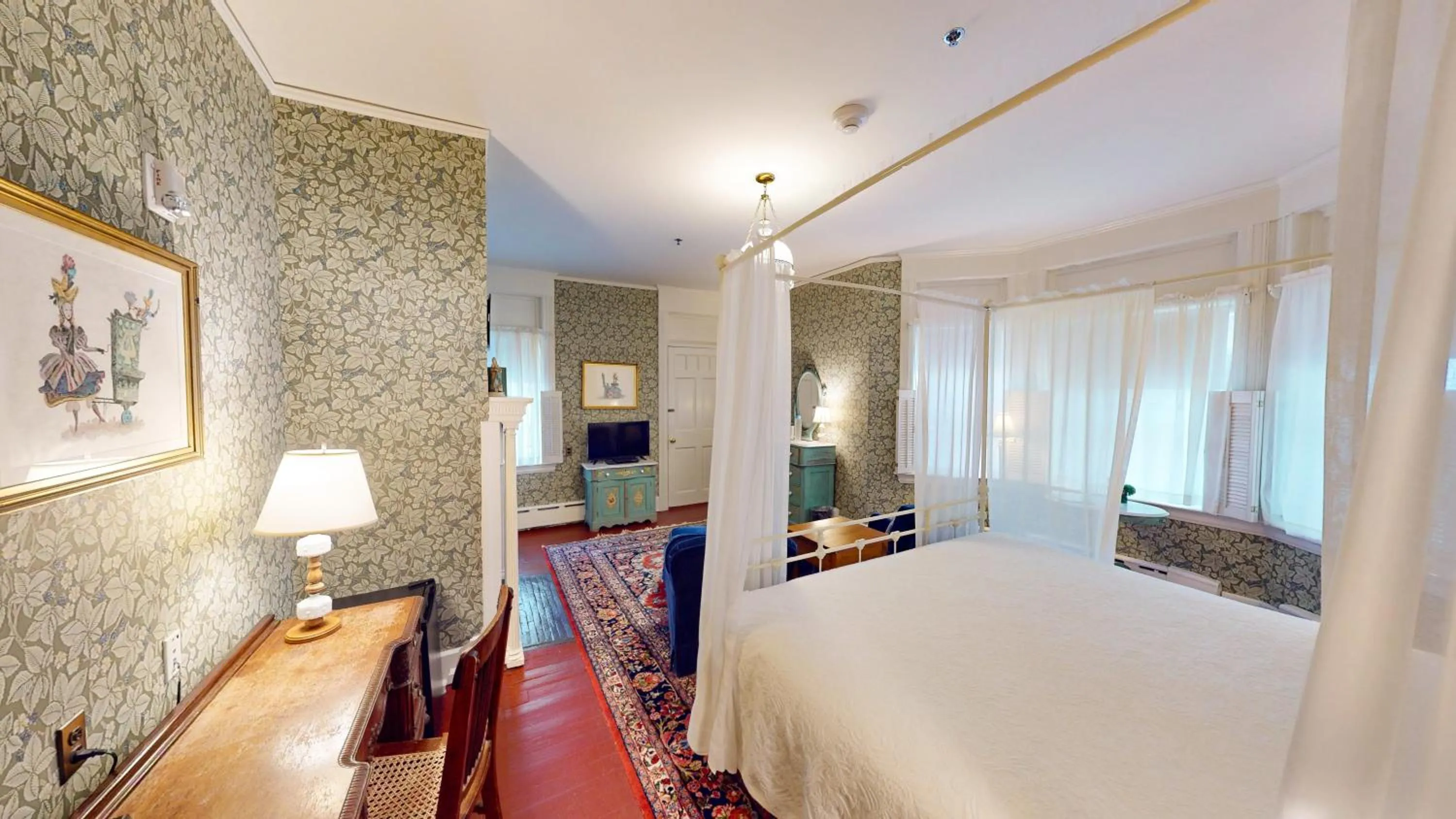 Bedroom, Bed in The Red Lion Inn