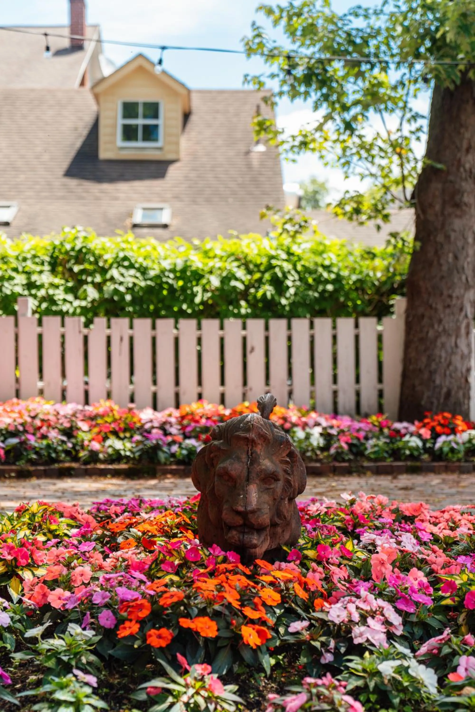 Garden in The Red Lion Inn