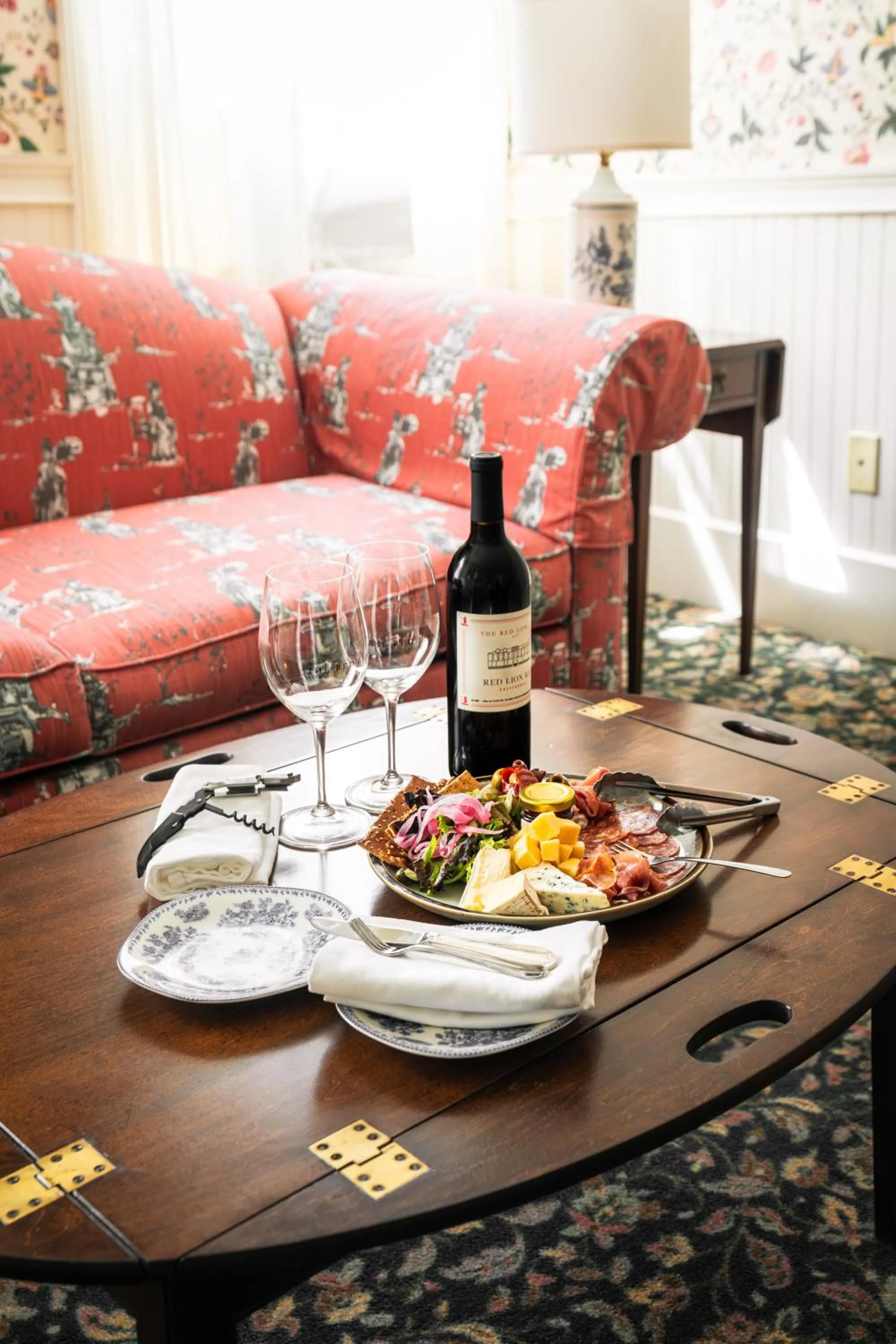 Food and drinks in The Red Lion Inn