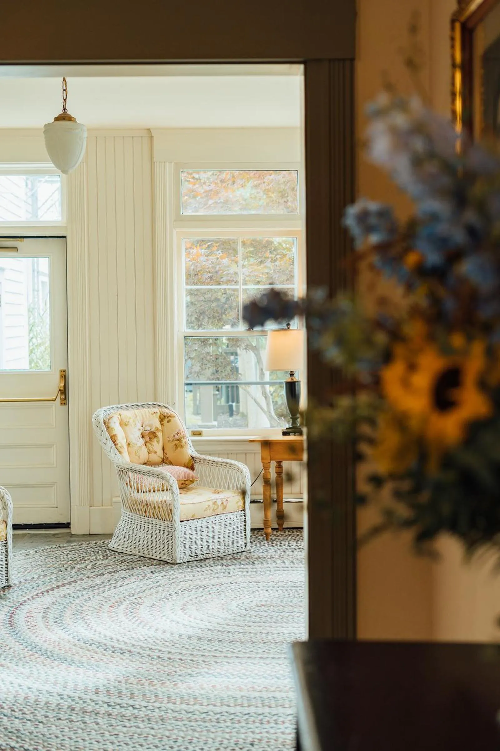 Seating area in The Red Lion Inn