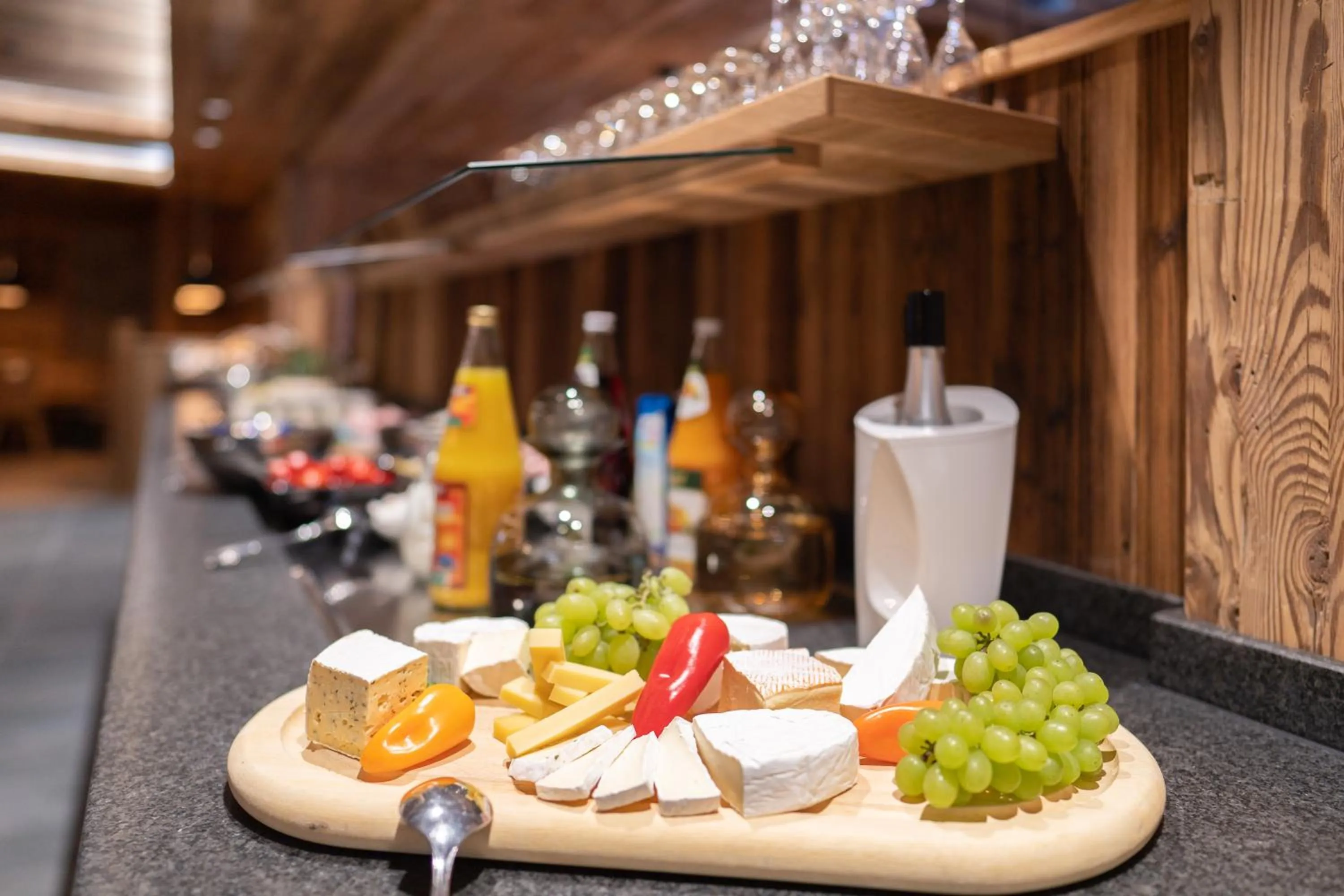 Continental breakfast in Hotel Adler - Paulas Alb