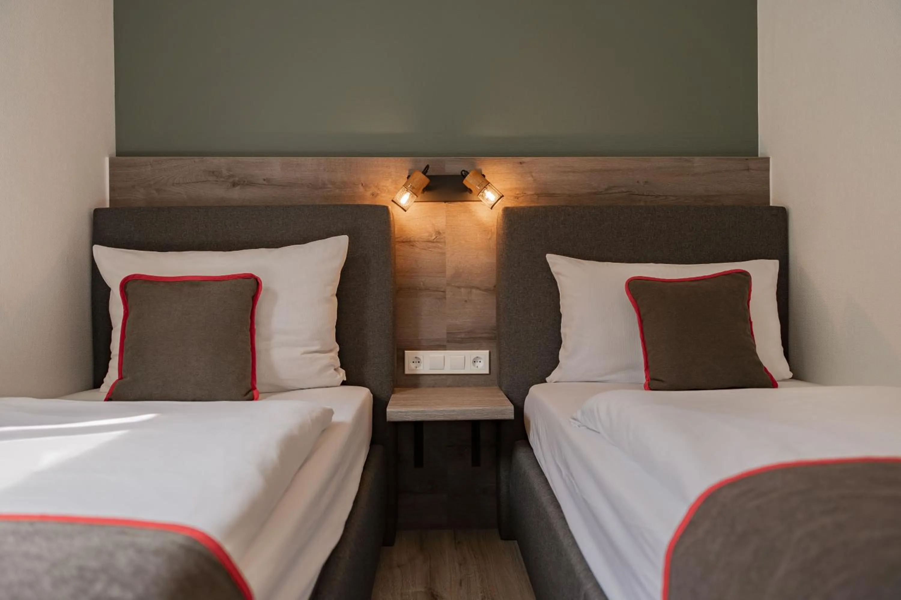 Bed in Hotel Enger Hof