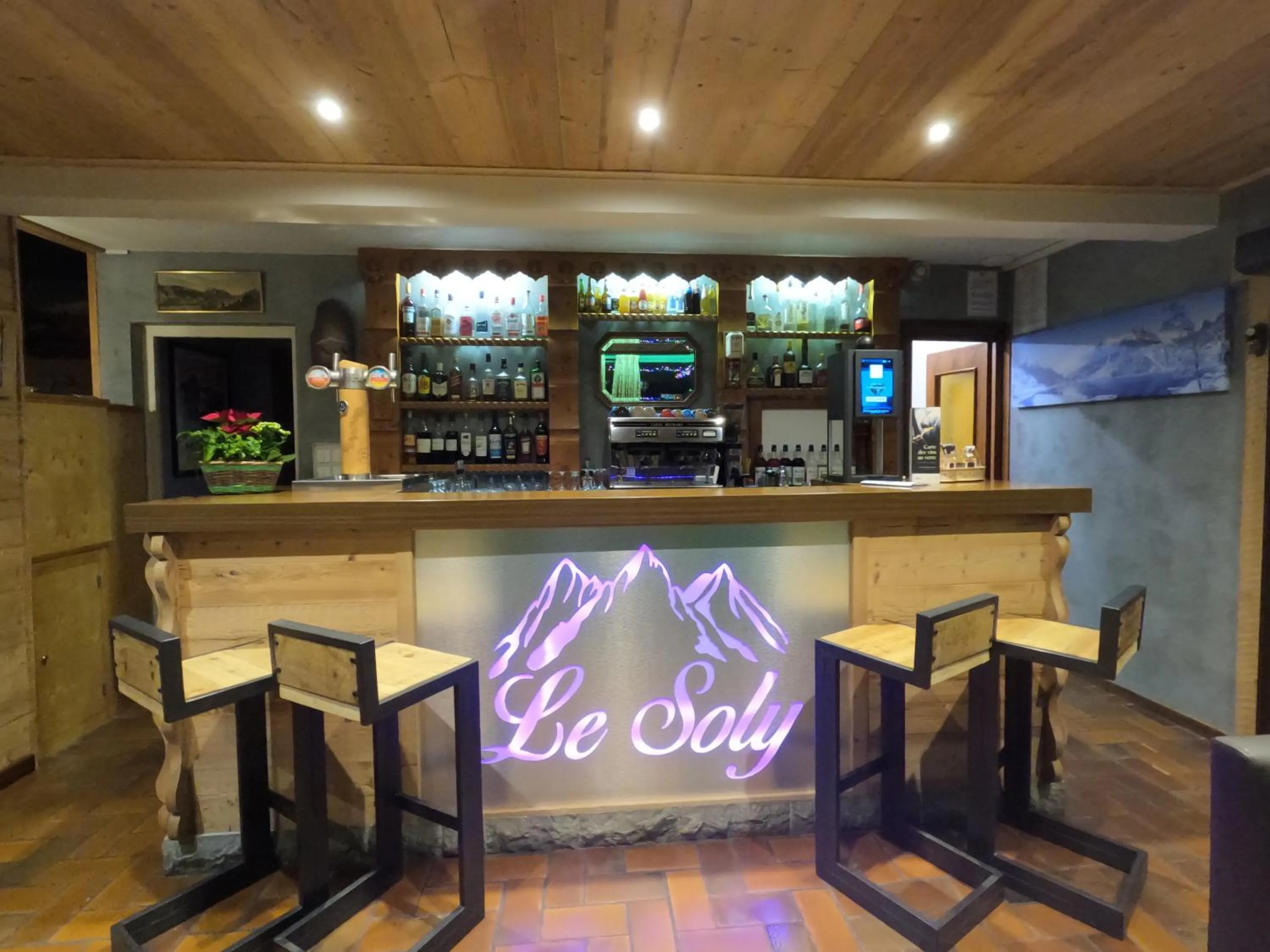 Lounge or bar in Hotel Le Soly