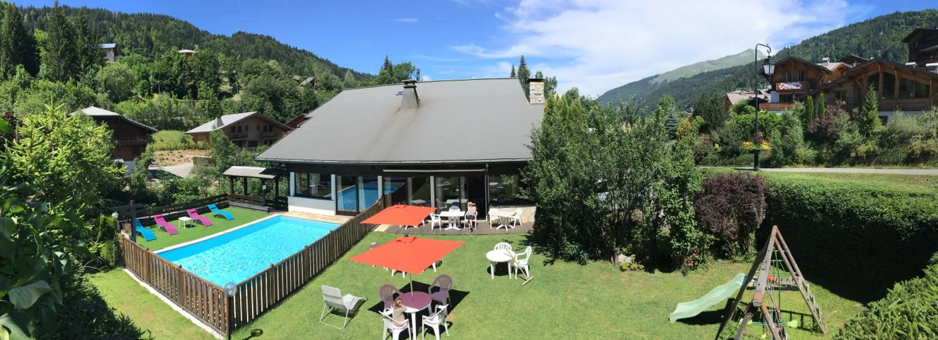 Garden in Hotel Le Soly