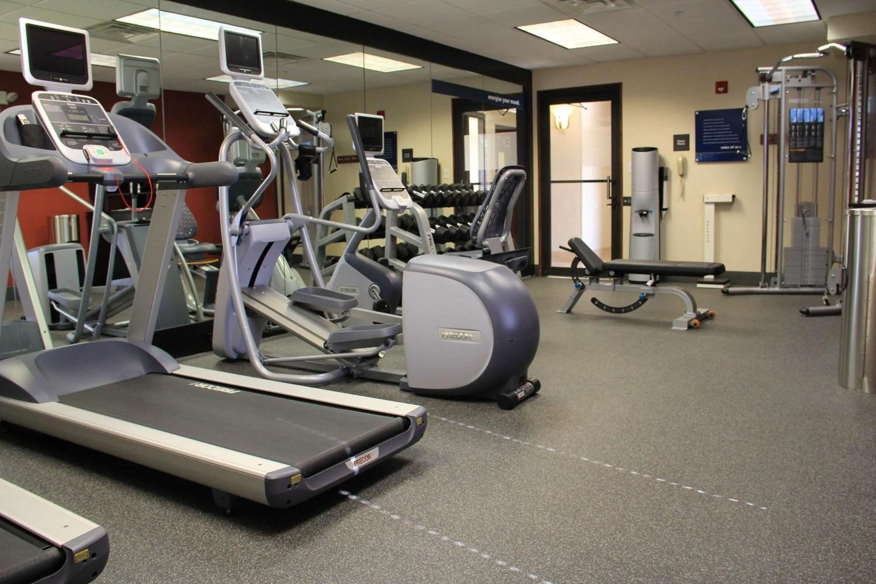 Fitness centre/facilities in Hampton Inn and Suites Houston-Katy