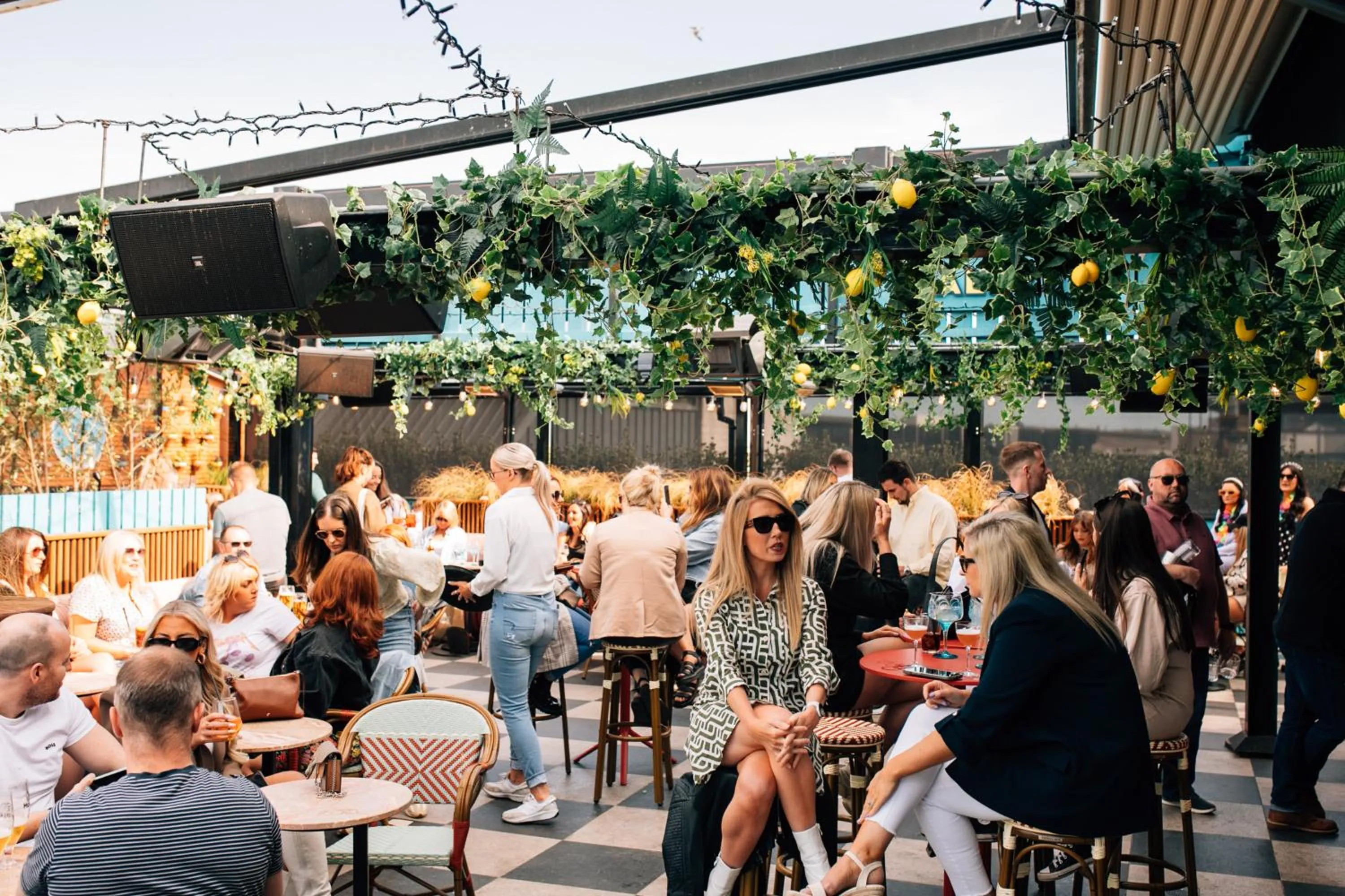 Garden in Bullitt Hotel