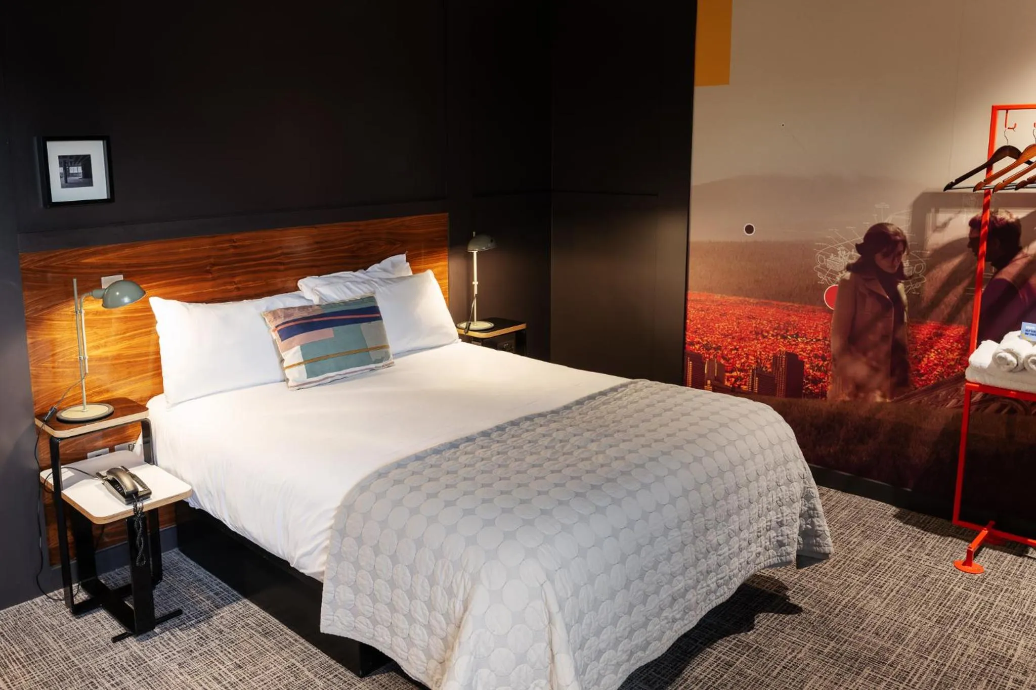 Bed in Bullitt Hotel