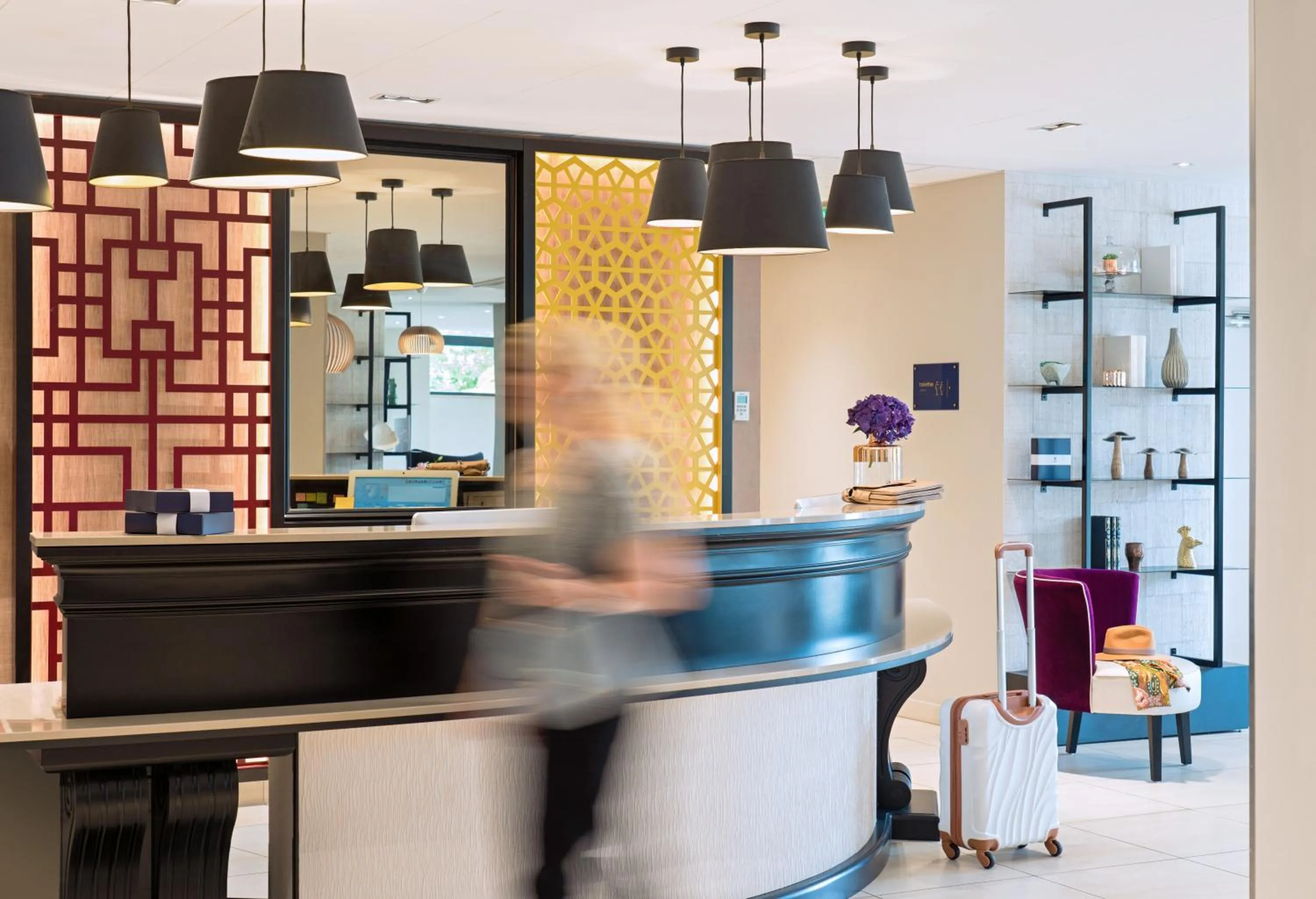 Lobby or reception in Hôtel la Baie Valdys Resort & SPA