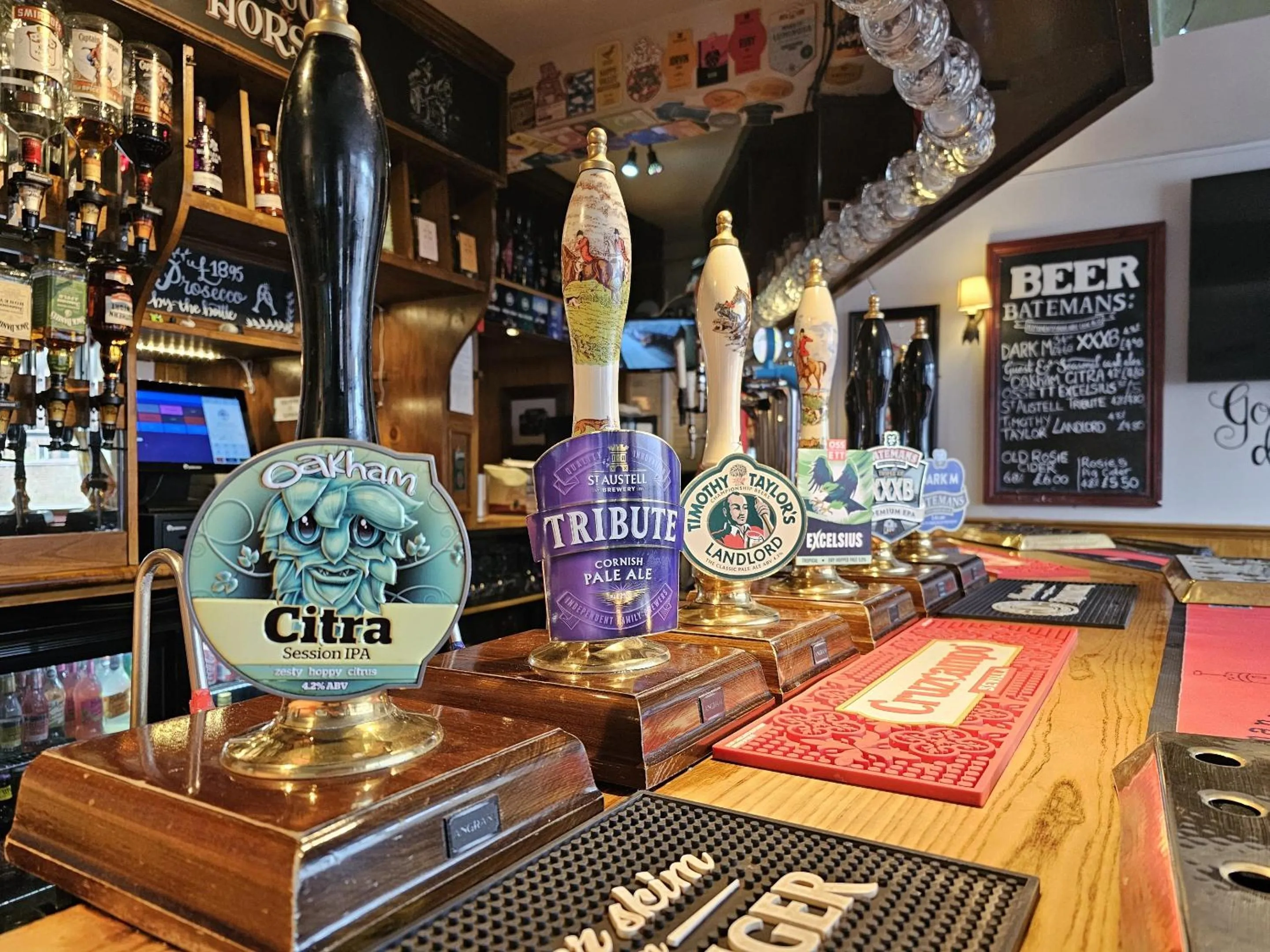 Lounge or bar in Waggon and Horses