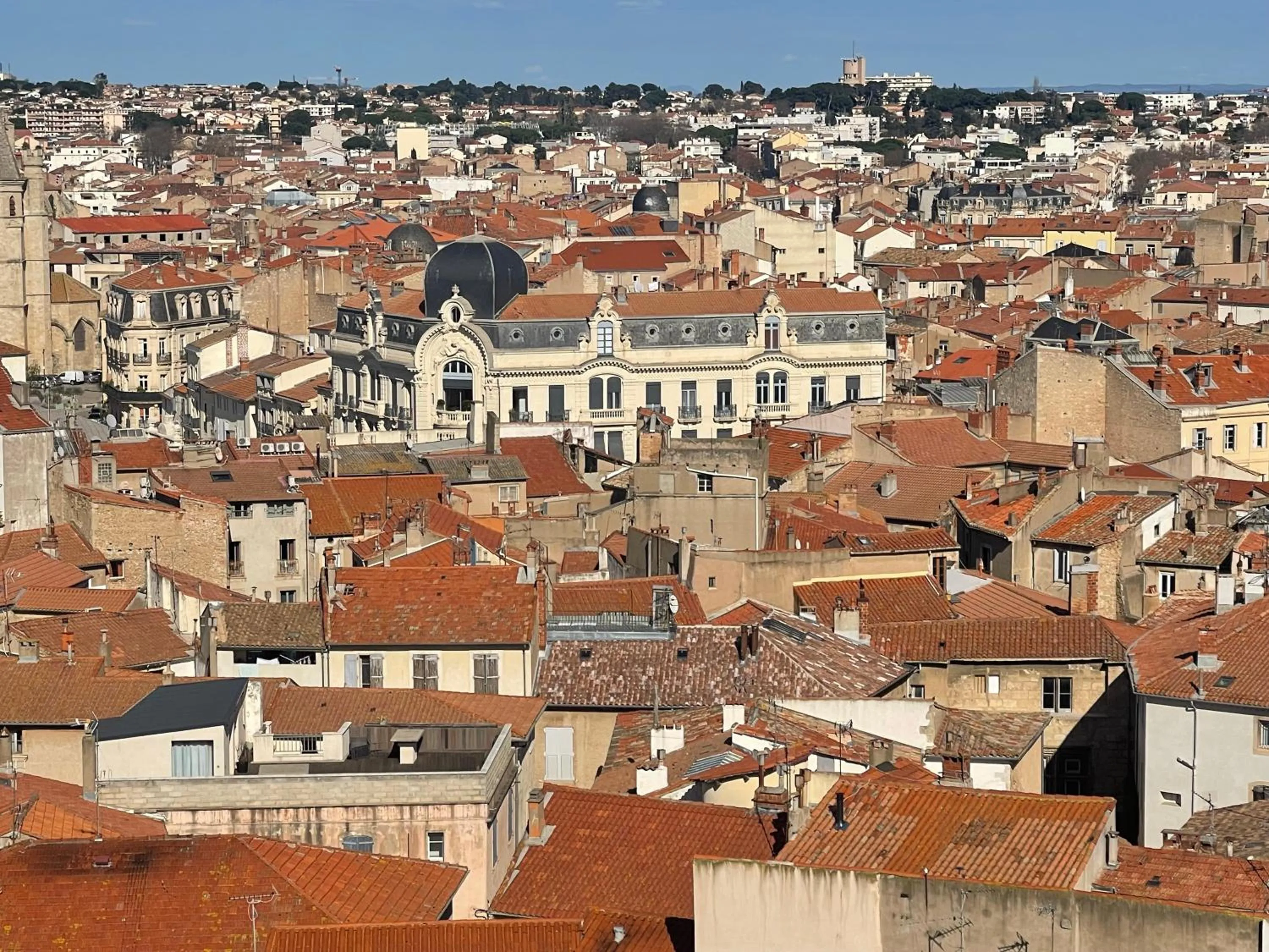 City view in Hôtel Paul Riquet