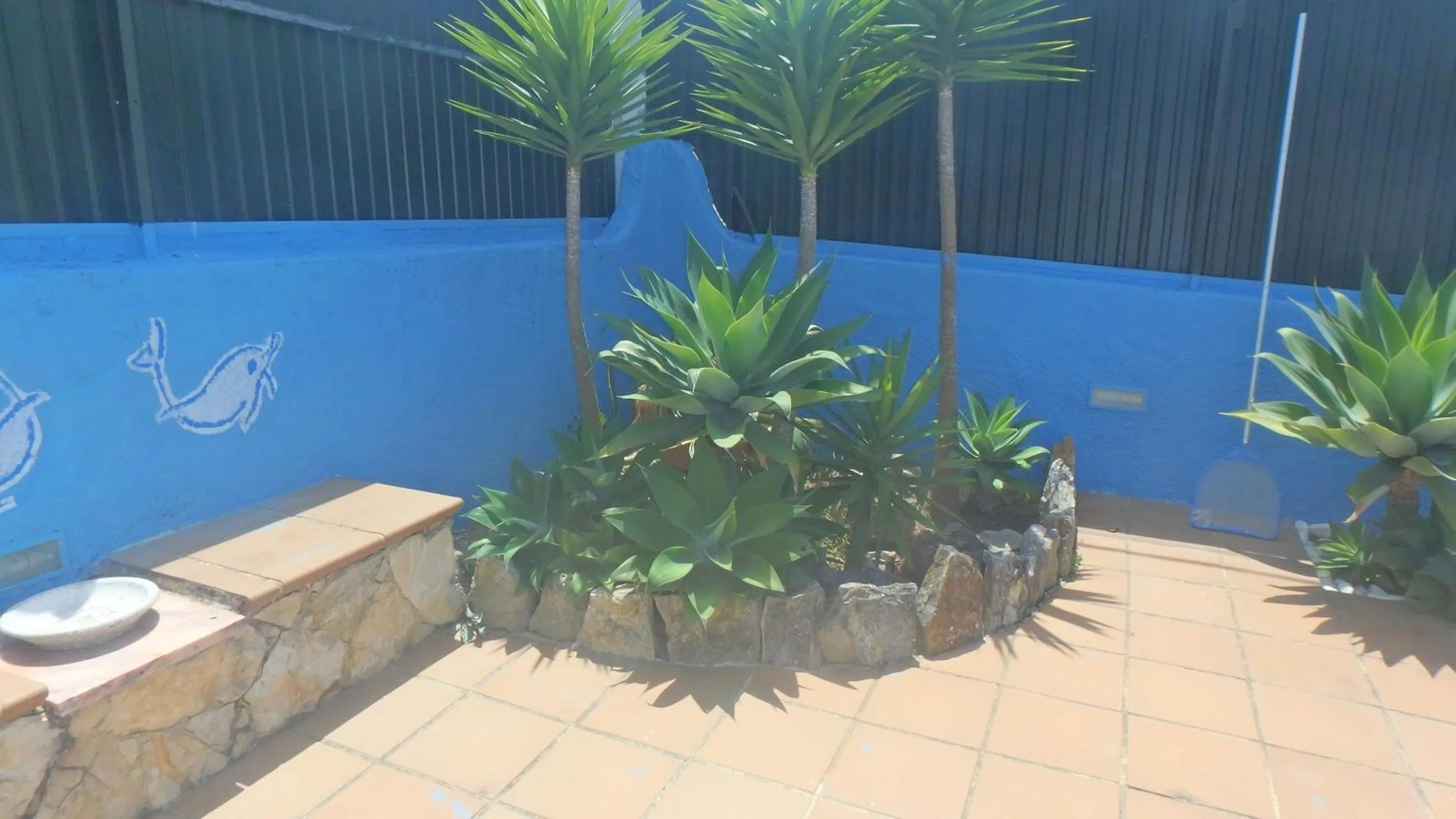 Garden view in Casa Teresinha