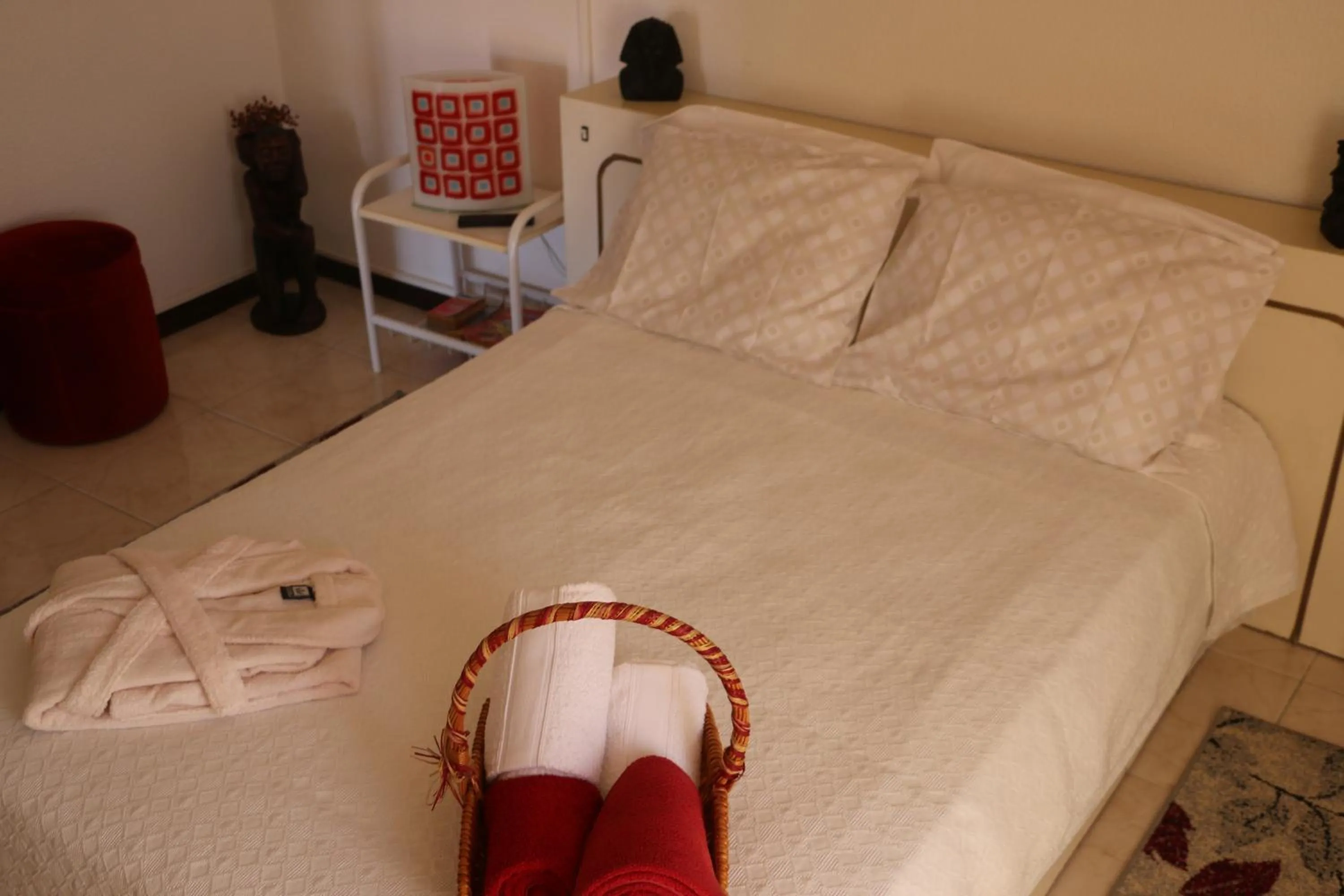 Decorative detail, Bed in Casa Teresinha