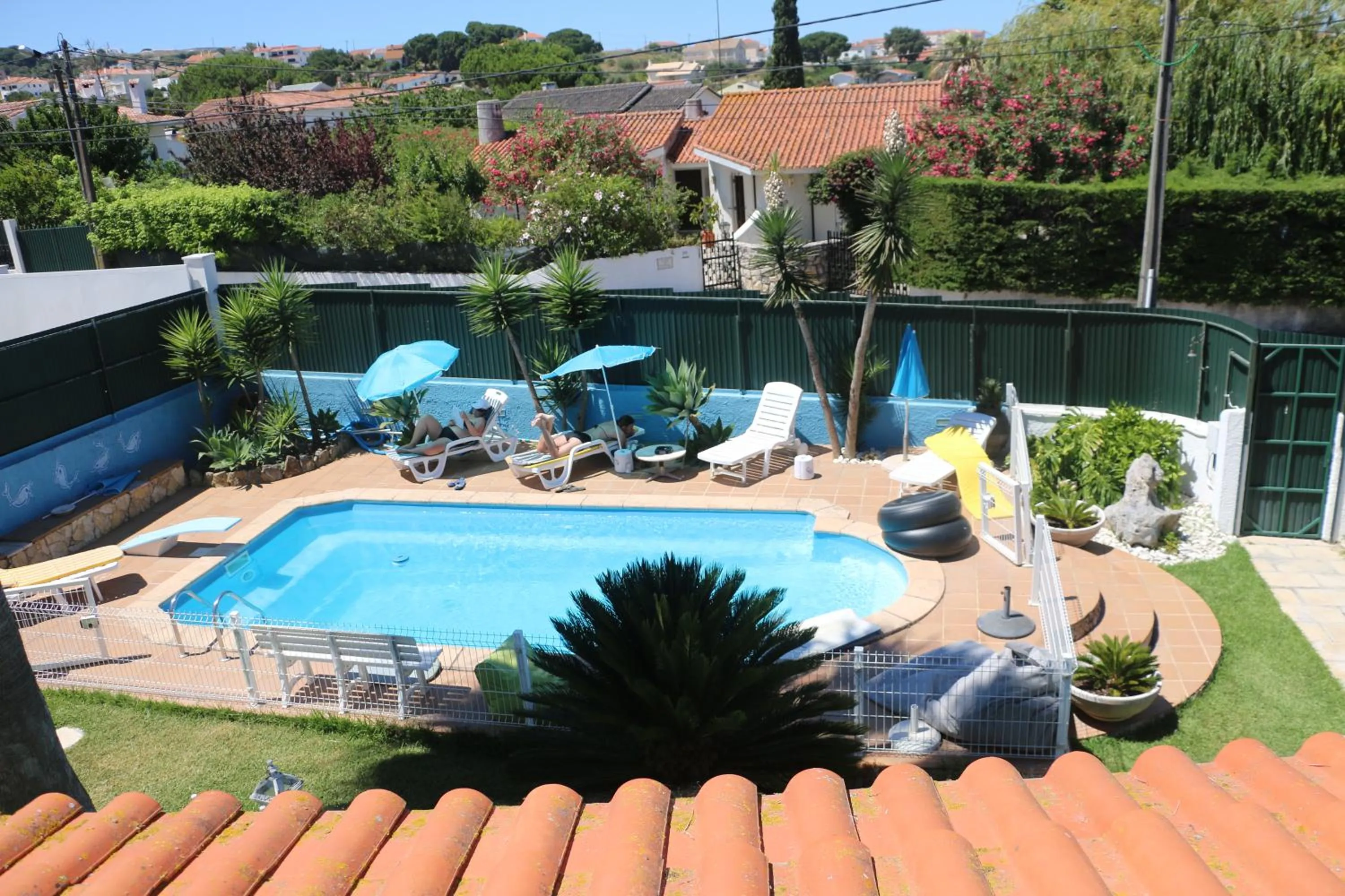 Garden view in Casa Teresinha
