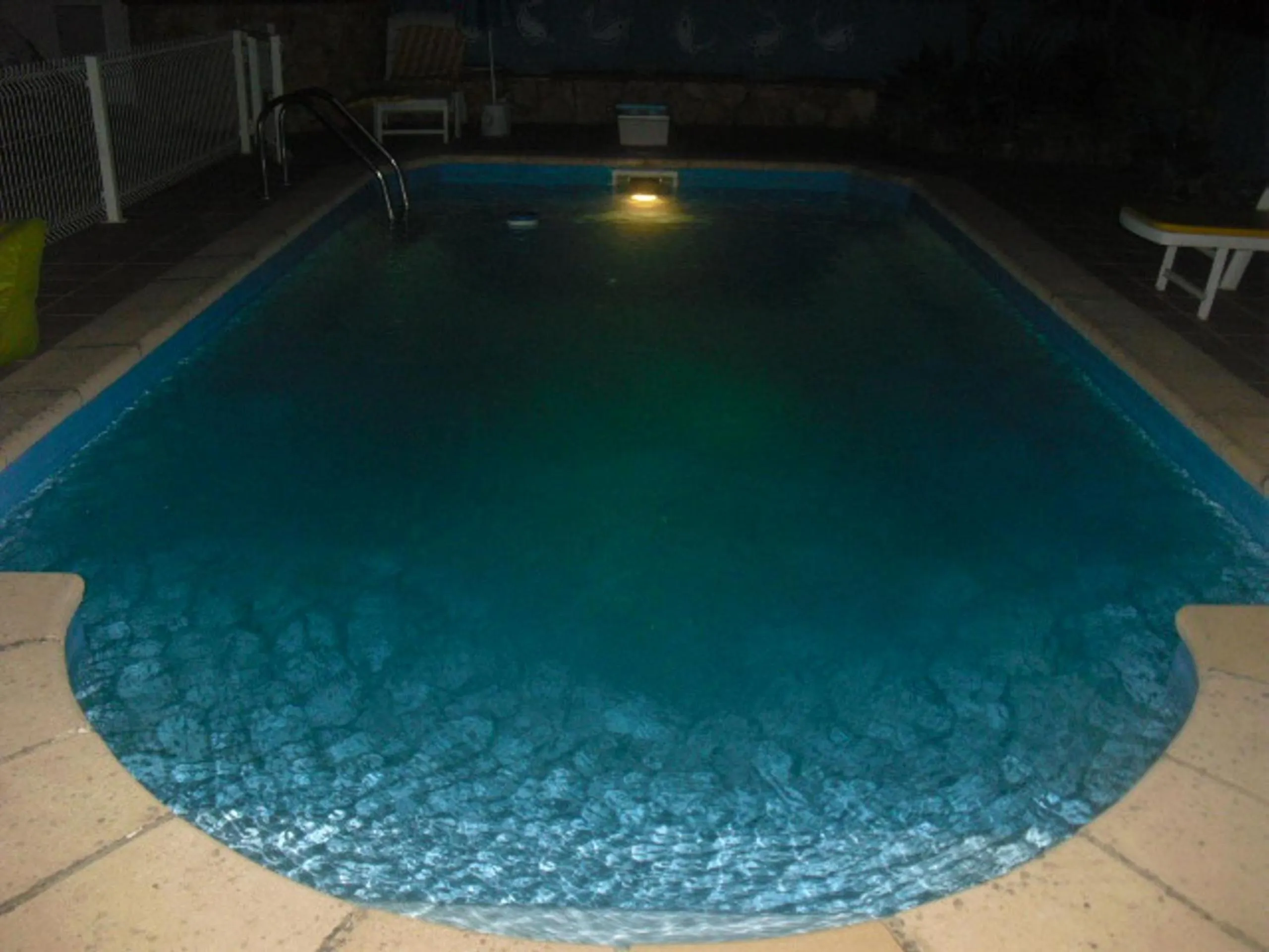 Pool view in Casa Teresinha