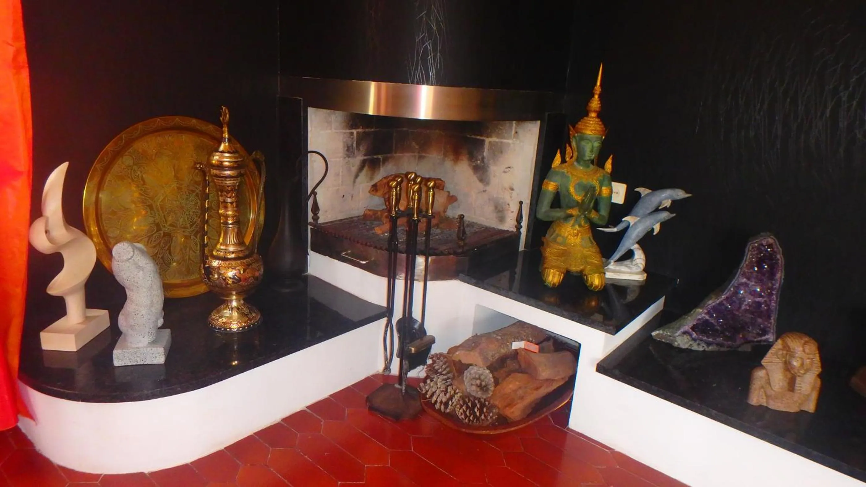 Communal lounge/ TV room in Casa Teresinha