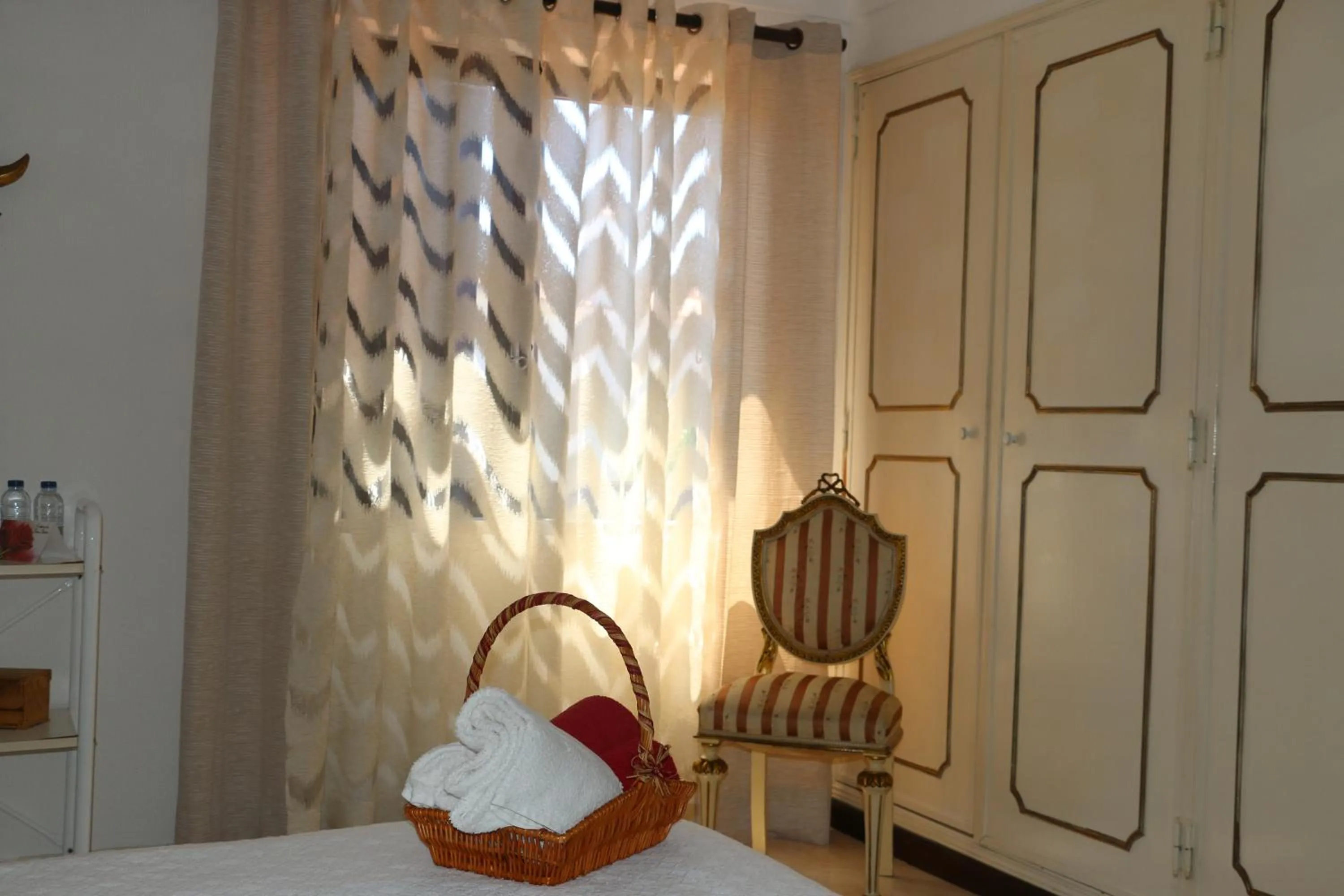 Decorative detail, Bed in Casa Teresinha