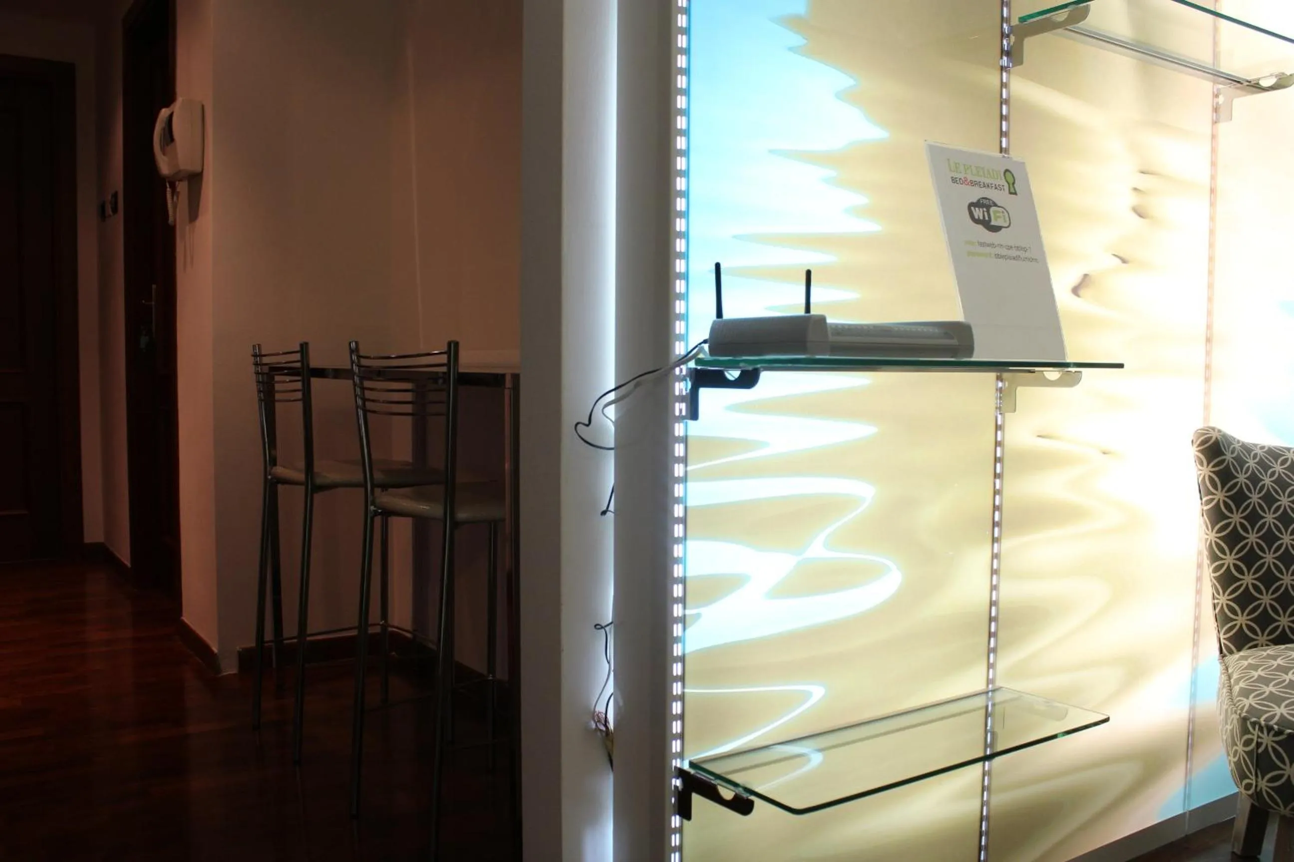 Lobby or reception in B&B le Pleiadi Aeroporto Fiumicino