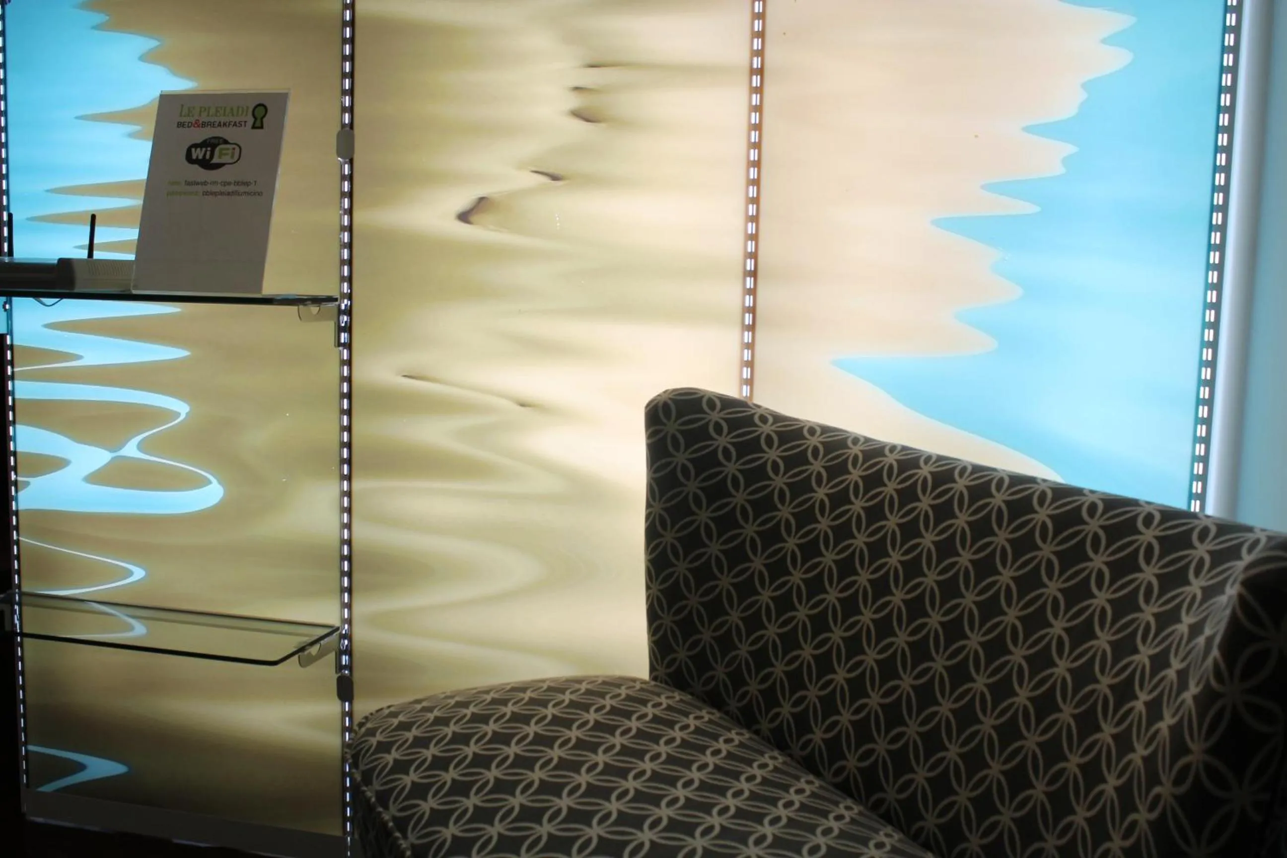 Lobby or reception in B&B le Pleiadi Aeroporto Fiumicino