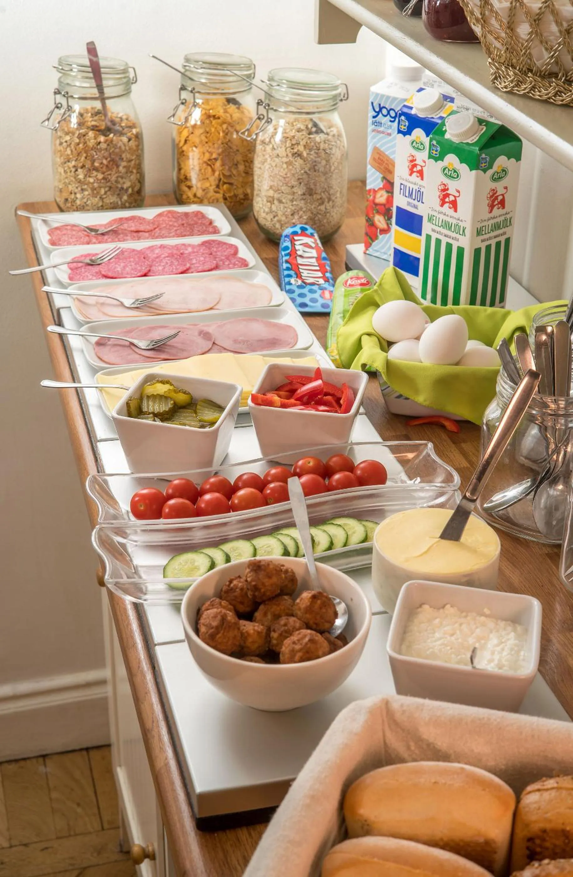 Breakfast in Wasa Park Hotel