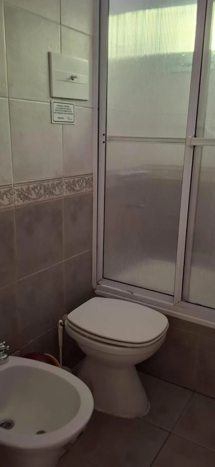 Shower in La Fontana Cabañas