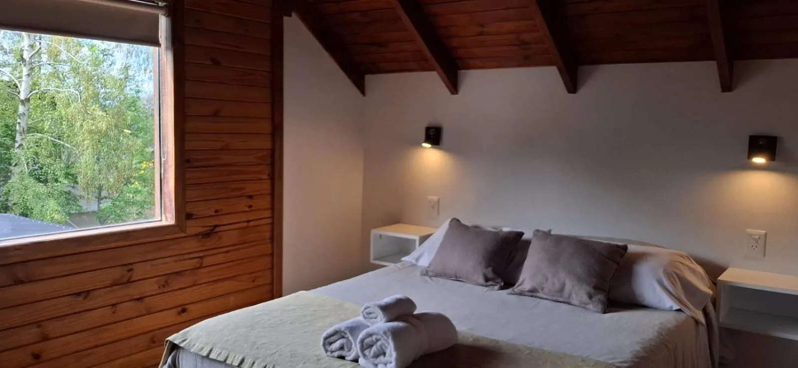 Bed in La Fontana Cabañas