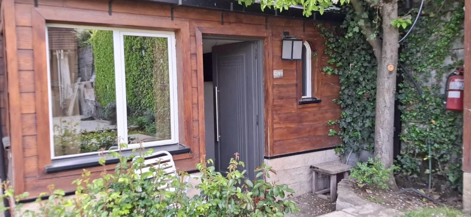 Garden in La Fontana Cabañas