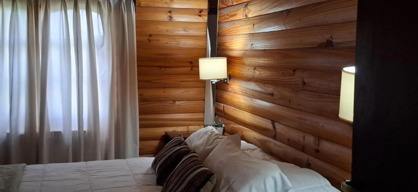 Bed in La Fontana Cabañas