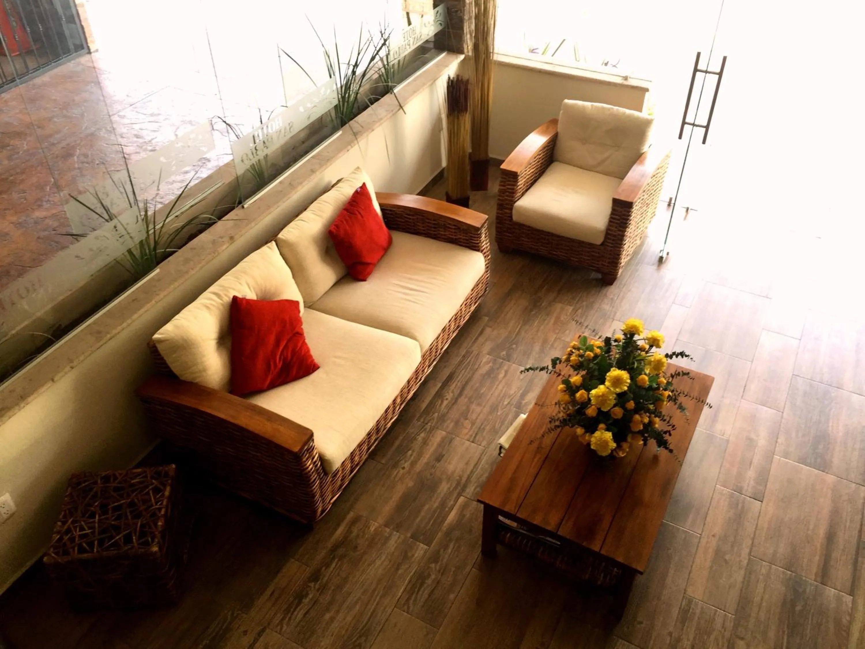 Lobby or reception in Hotel San Pablo