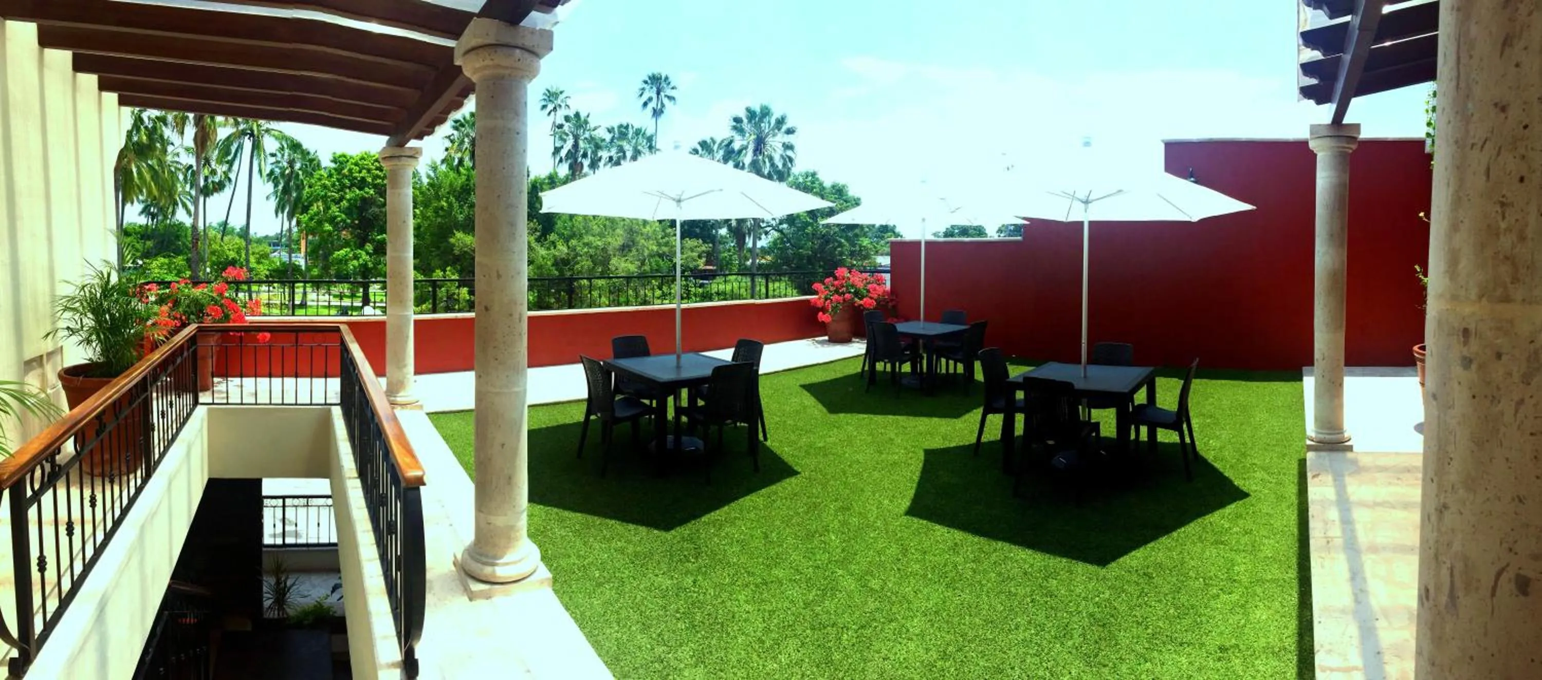 Balcony/Terrace in Hotel San Pablo