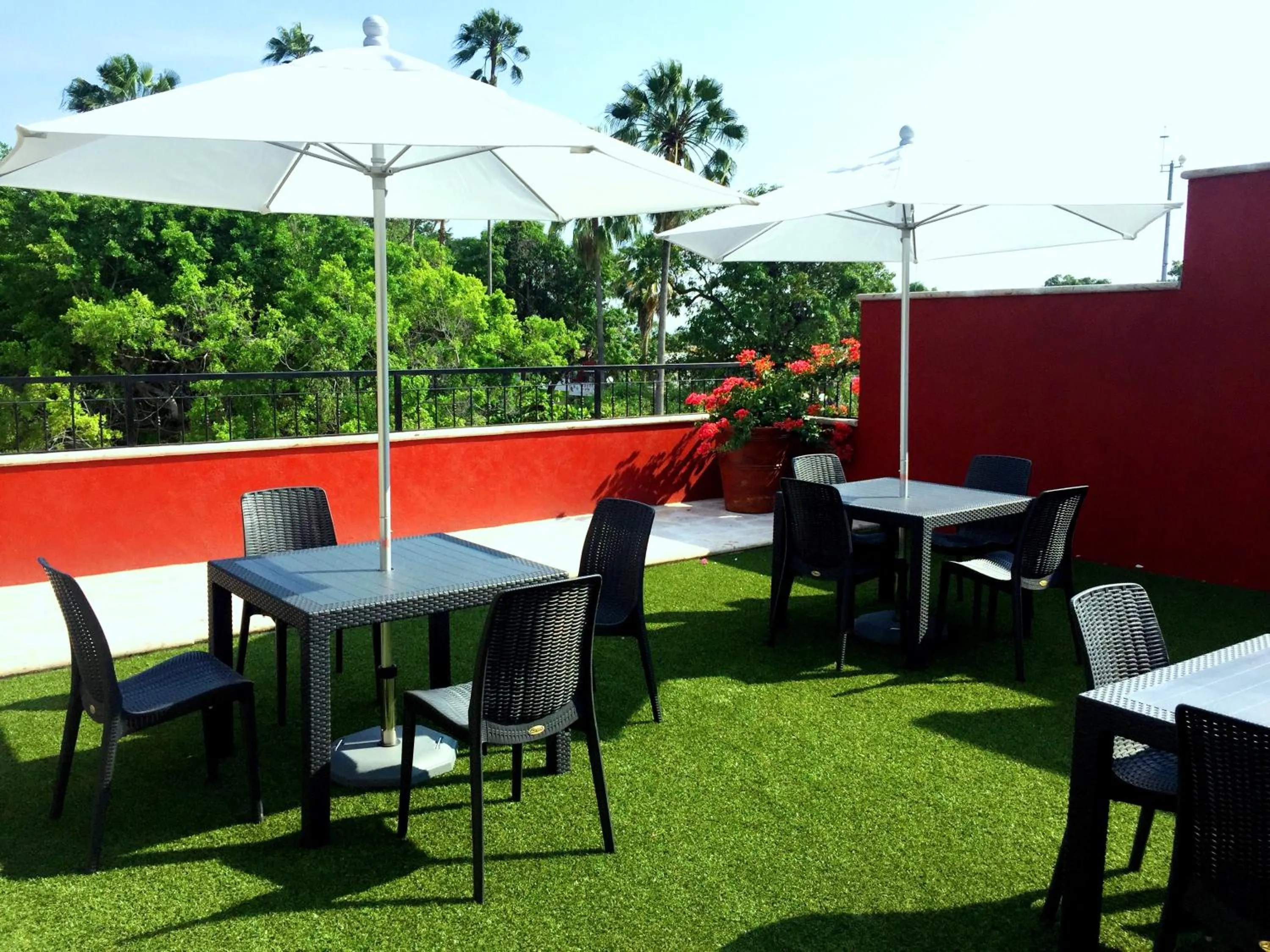 Balcony/Terrace in Hotel San Pablo