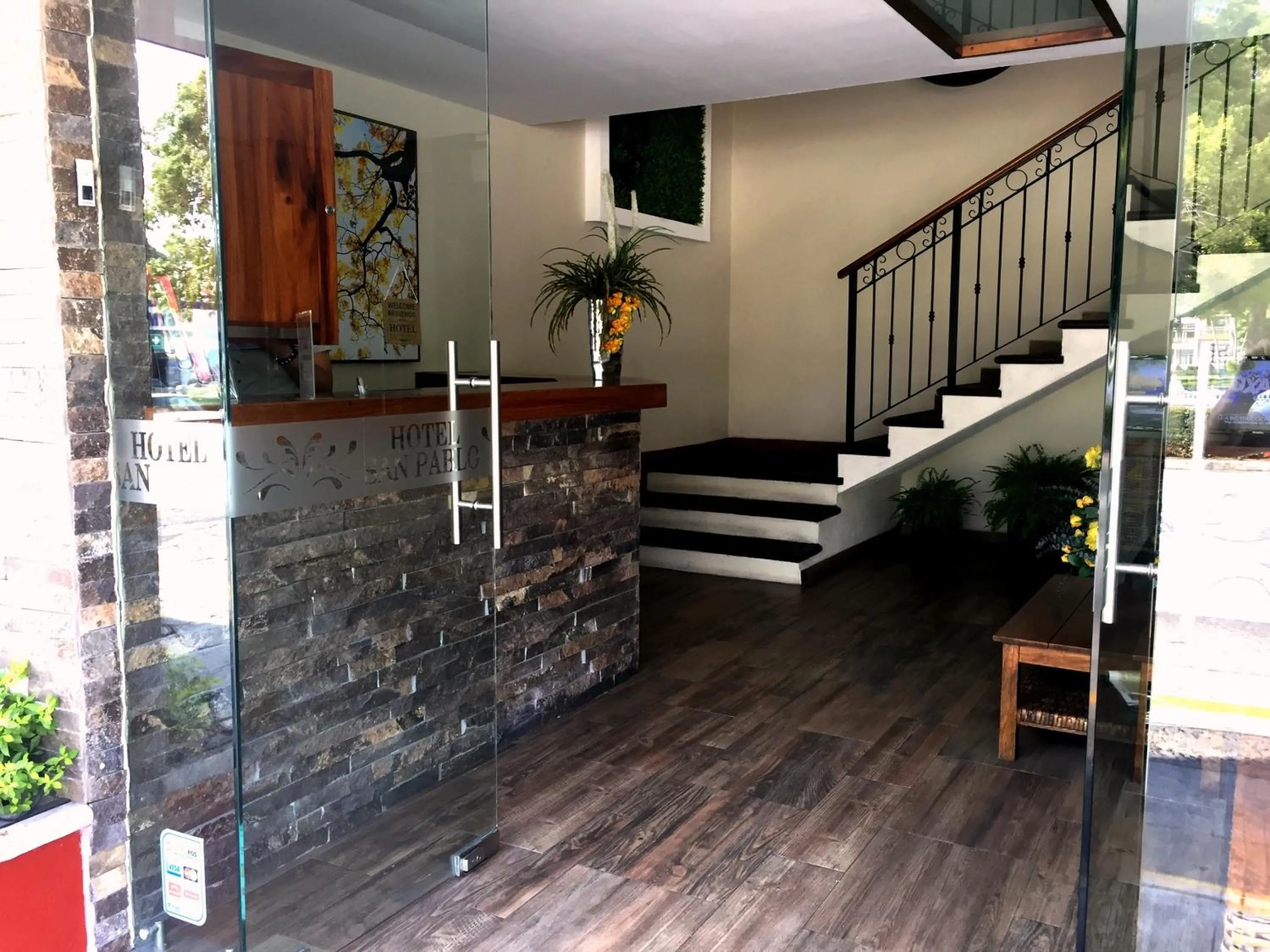 Lobby or reception in Hotel San Pablo
