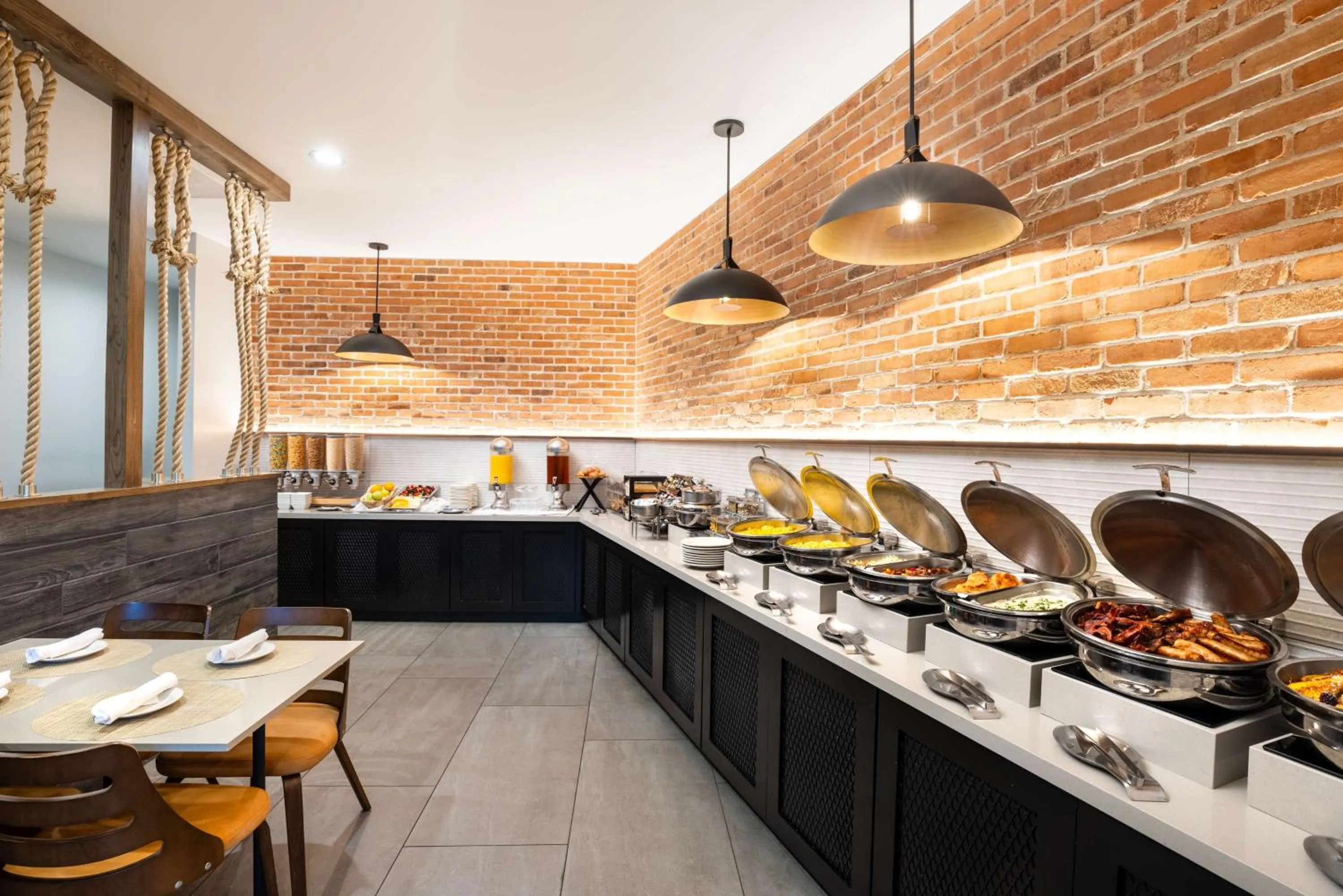 Breakfast in Hilton Galveston Island Resort