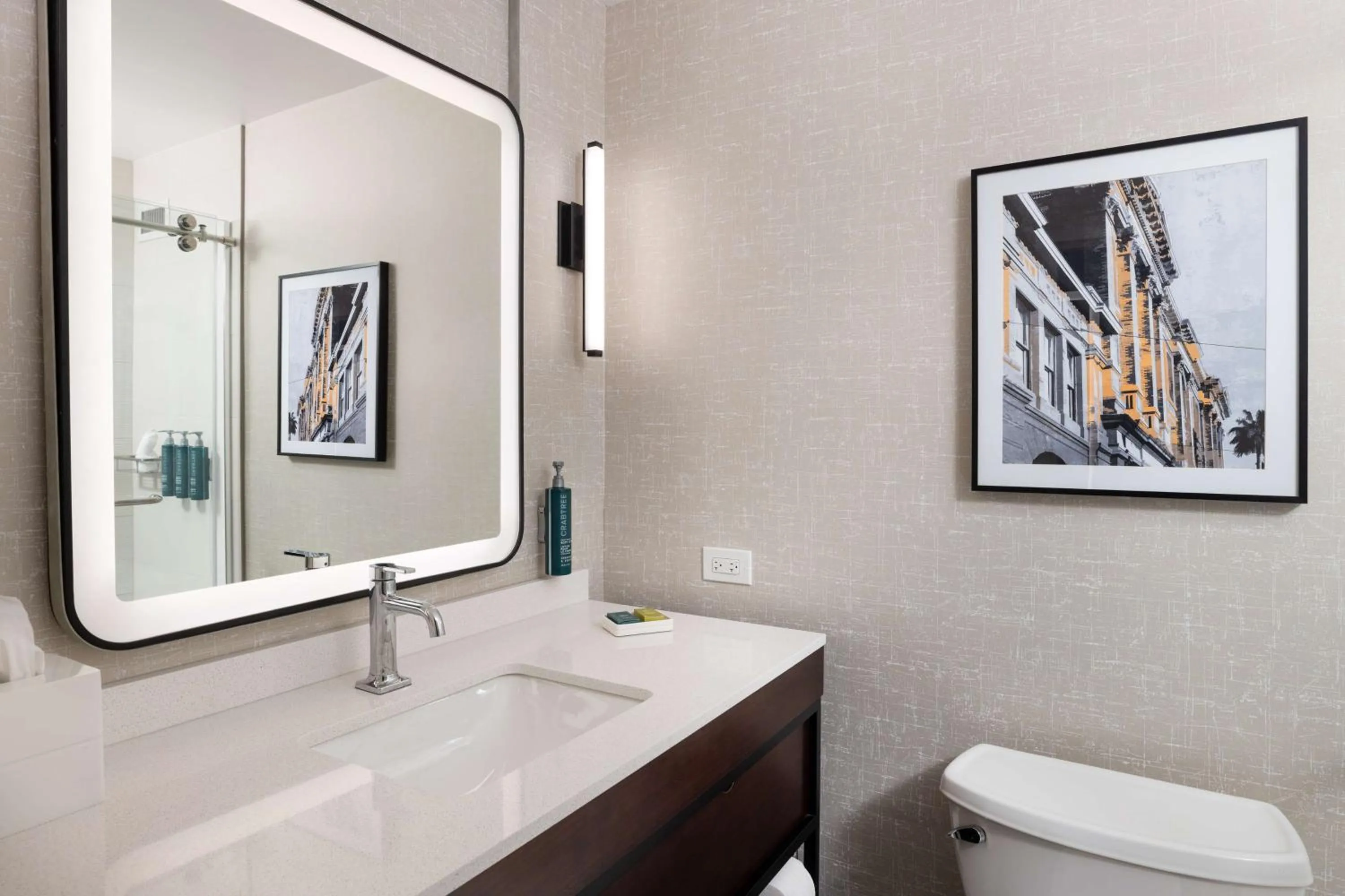 Bathroom in Hilton Galveston Island Resort