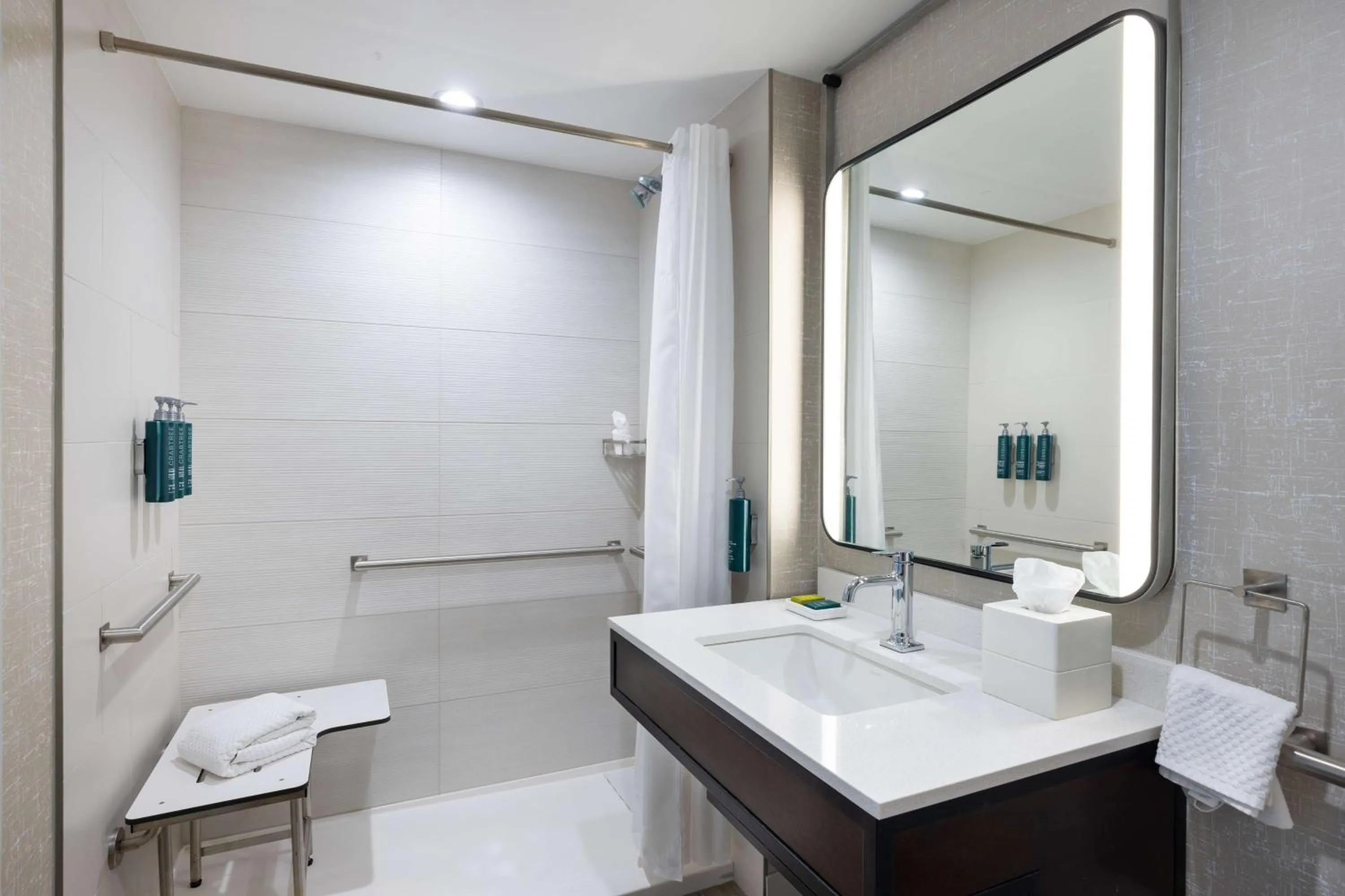 Bathroom in Hilton Galveston Island Resort