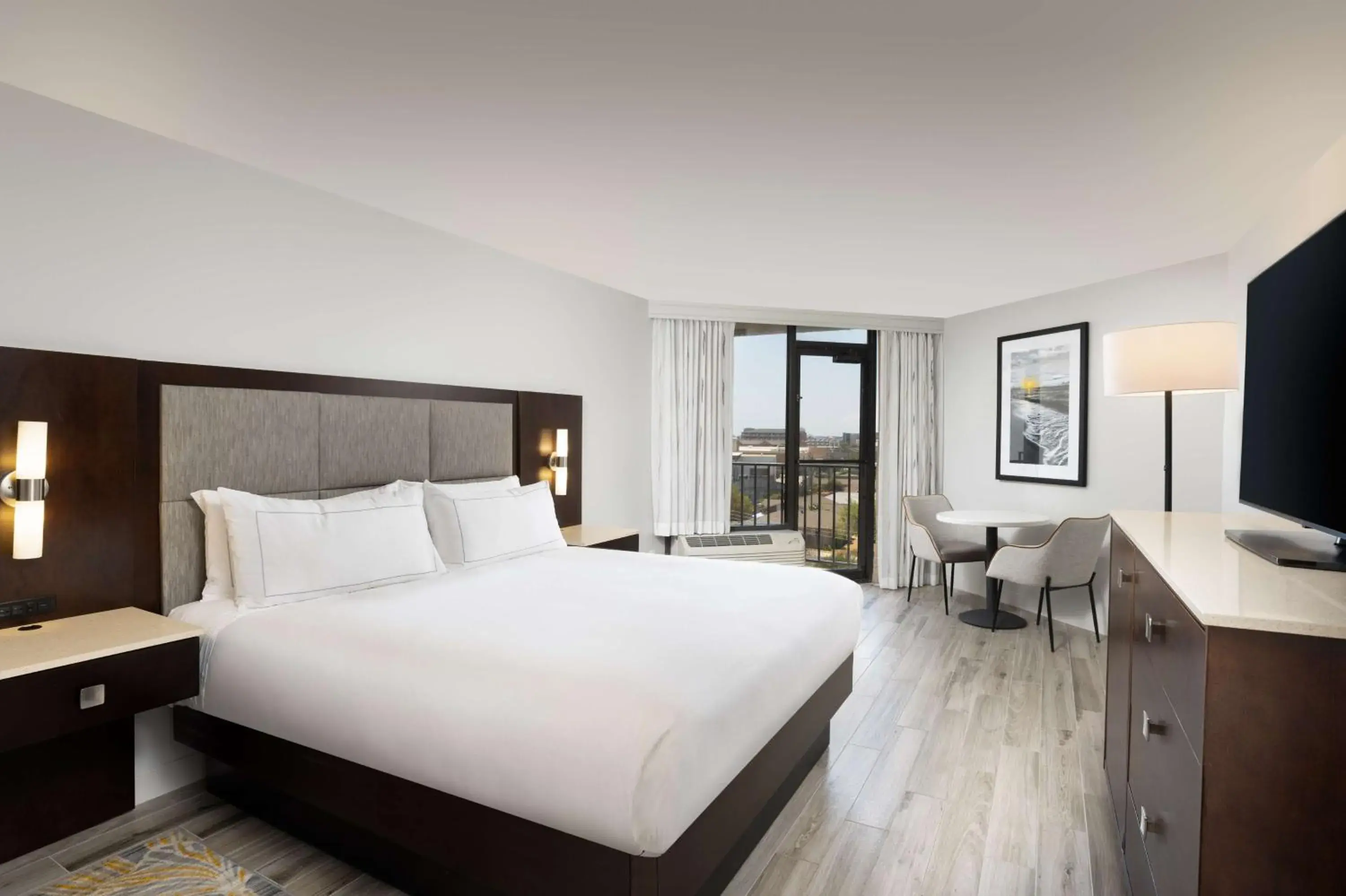 King Room in Hilton Galveston Island Resort King Room in Hilton Galveston Island Resort