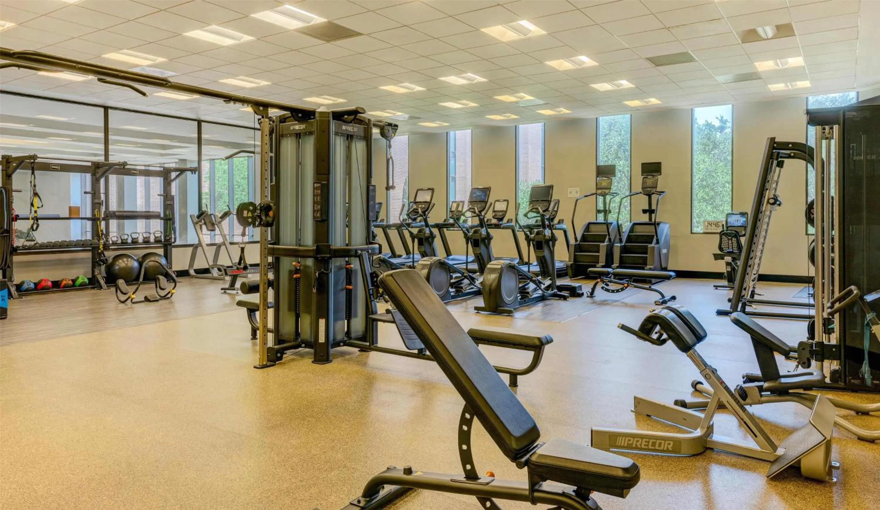 Fitness centre/facilities in Hilton DFW Lakes Executive Conference Center