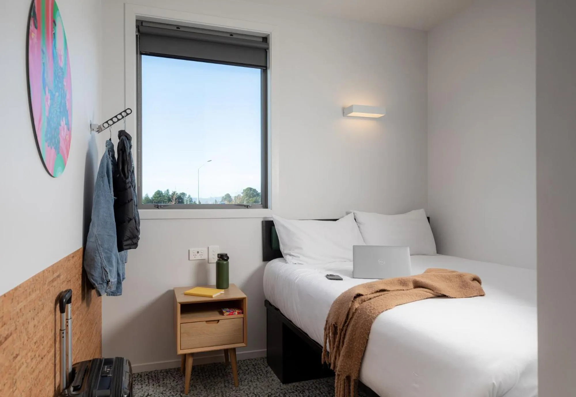 Bedroom, Bed in LyLo Christchurch Airport