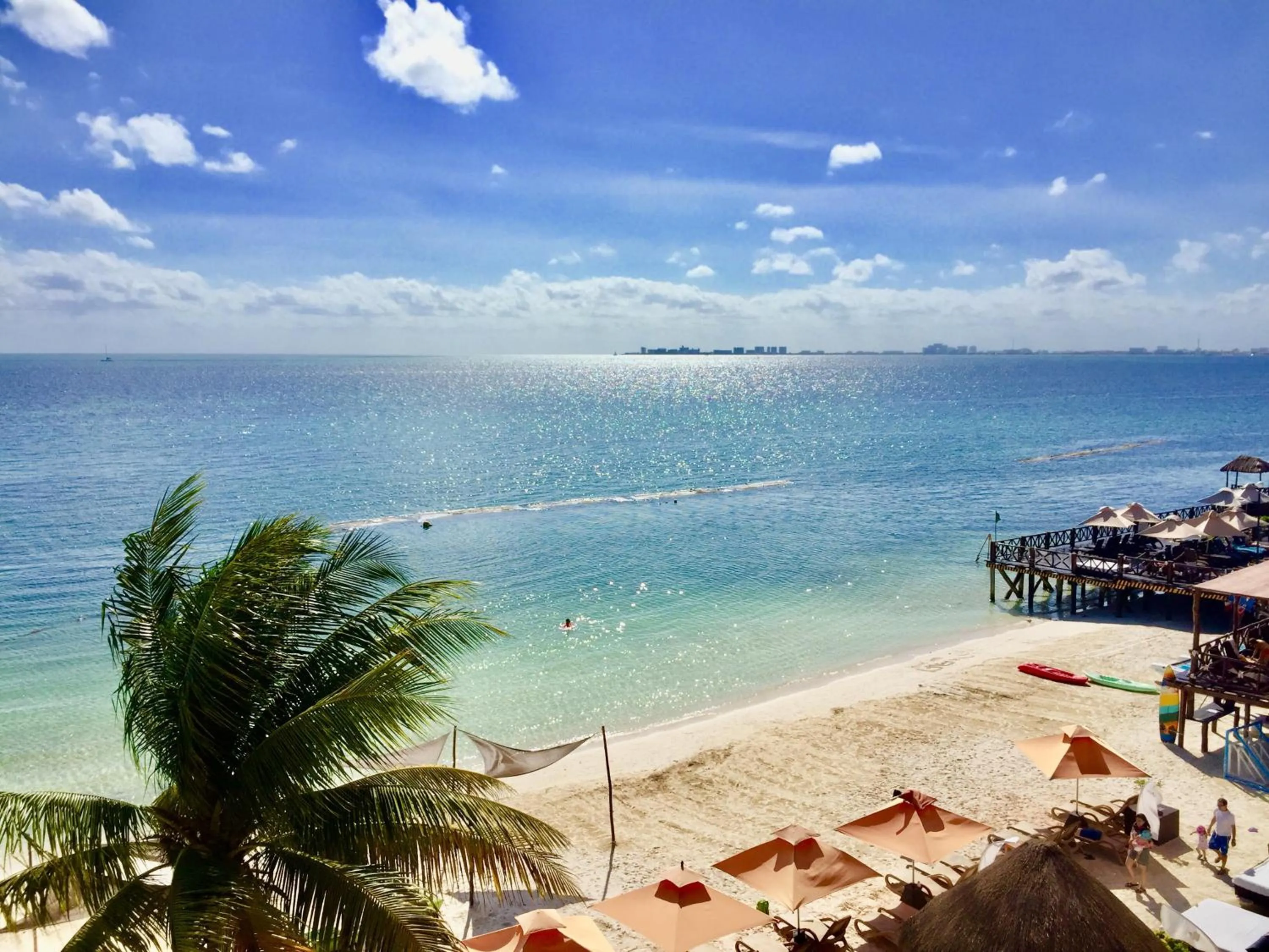 Sea view in Caribbean apartment