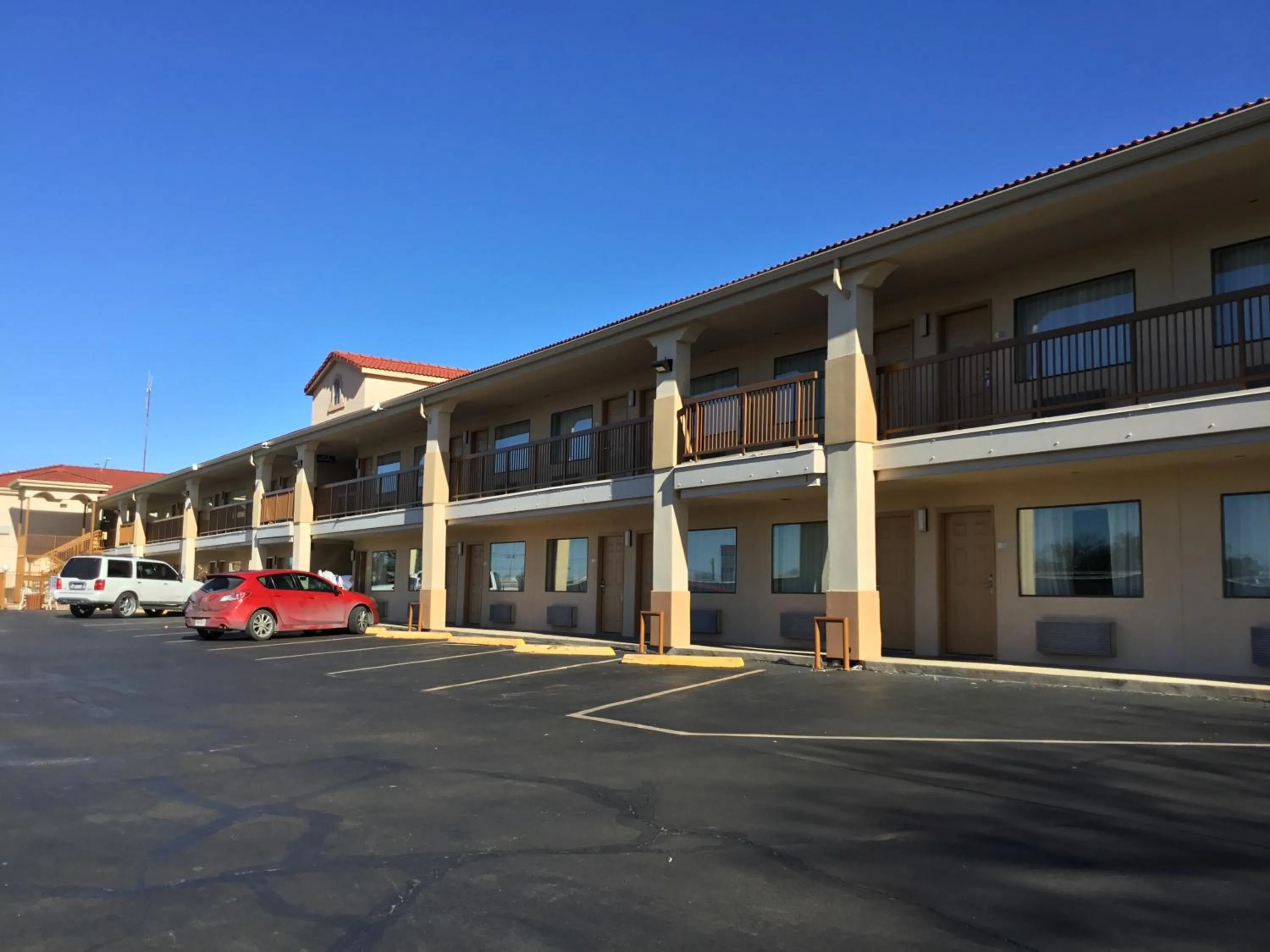 Property building in Days Inn by Wyndham Near Seaworld San Antonio