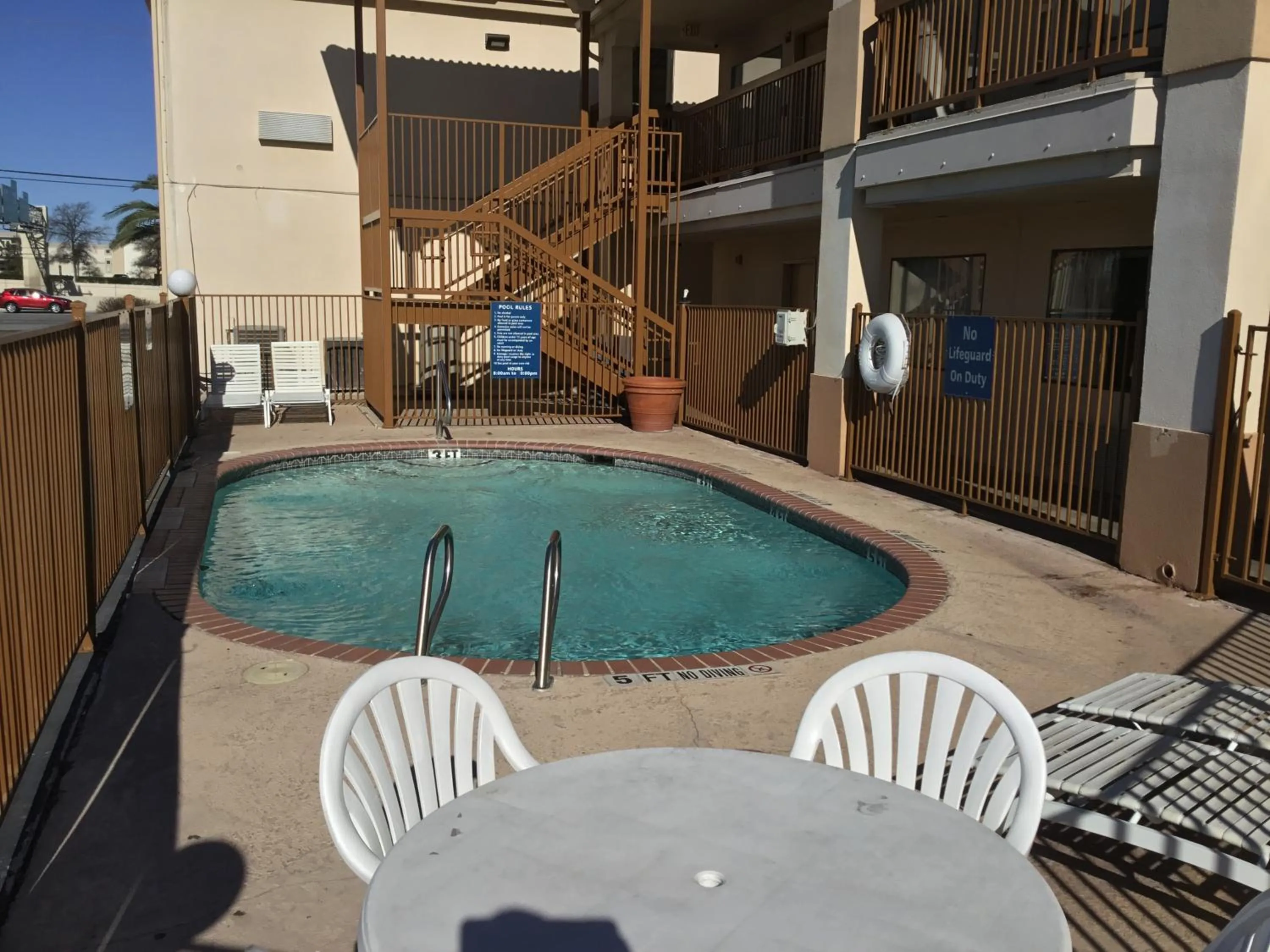 Swimming pool in Days Inn by Wyndham Near Seaworld San Antonio