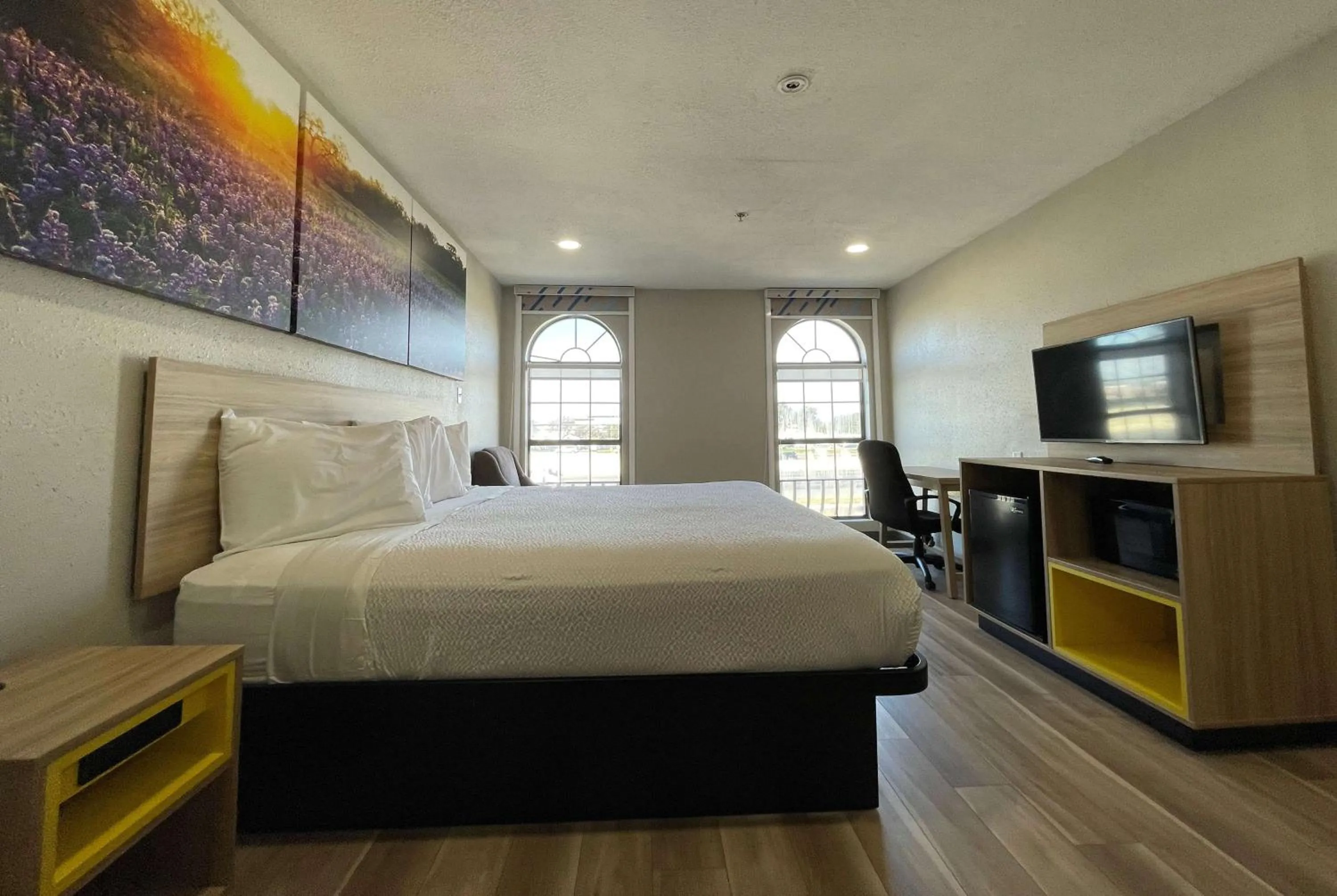 Photo of the whole room, Bed in Days Inn by Wyndham Near Seaworld San Antonio