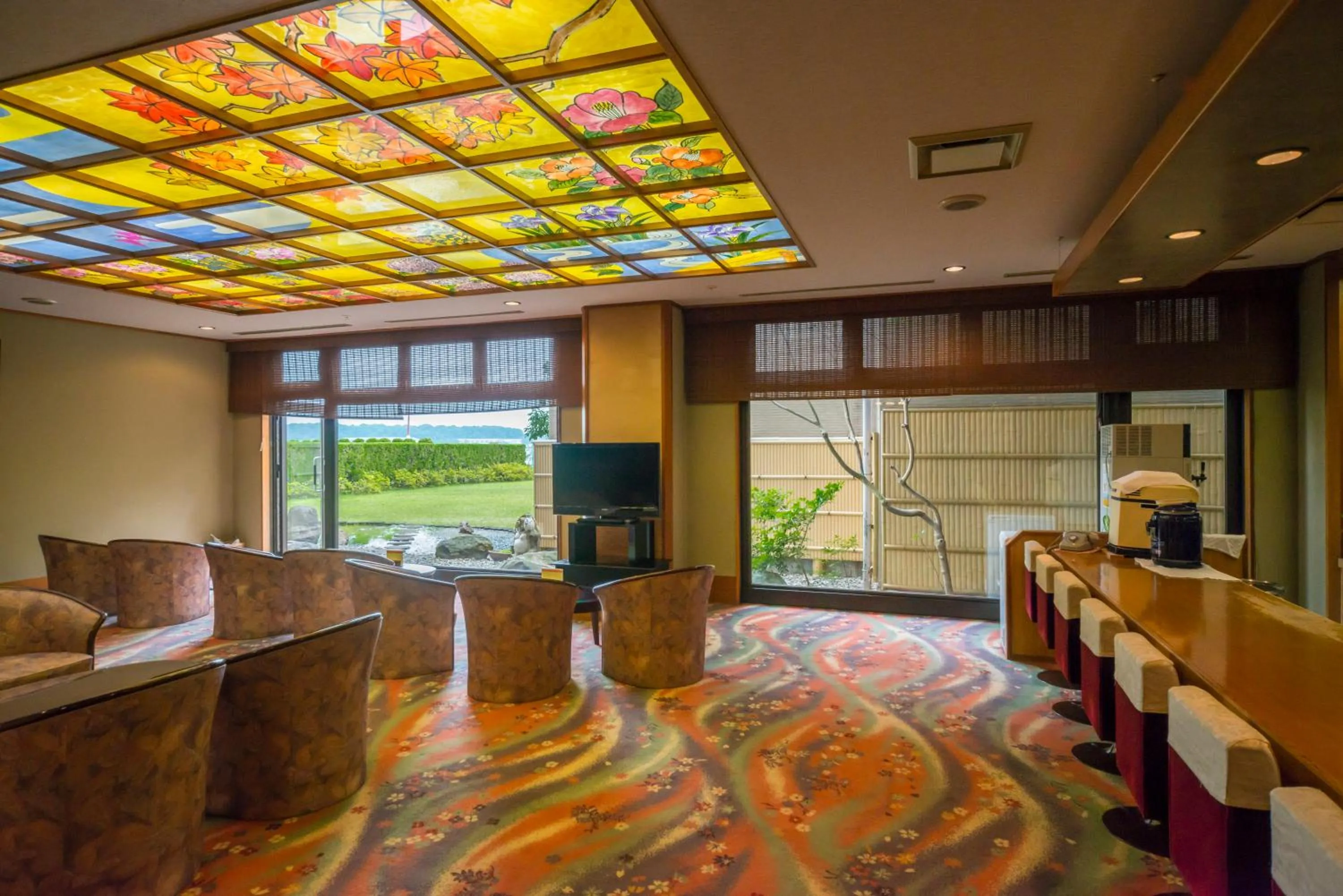 Lobby or reception in Kanoya Kourakuen