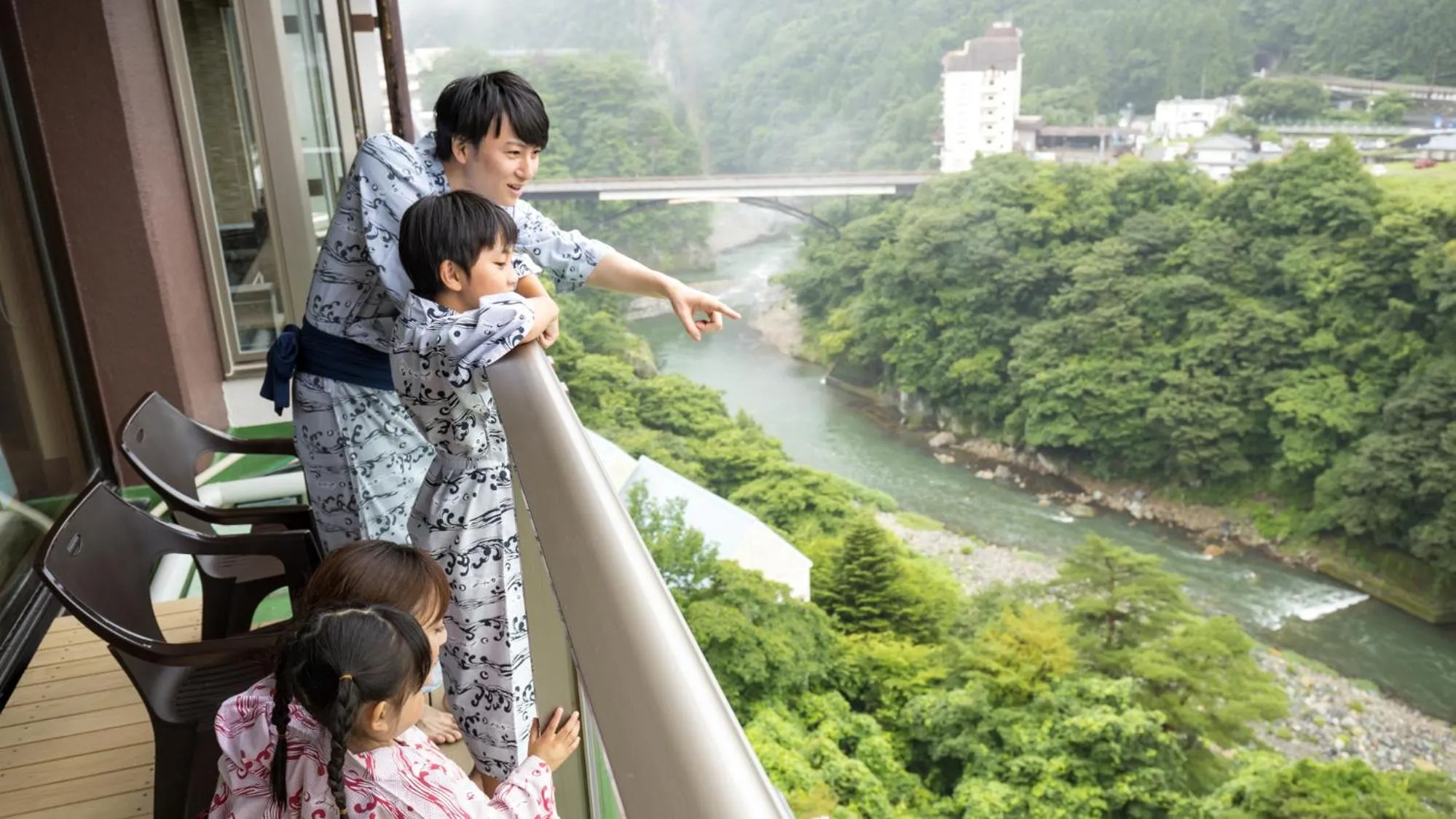 River view in Kinugawa Hotel Mikazuki